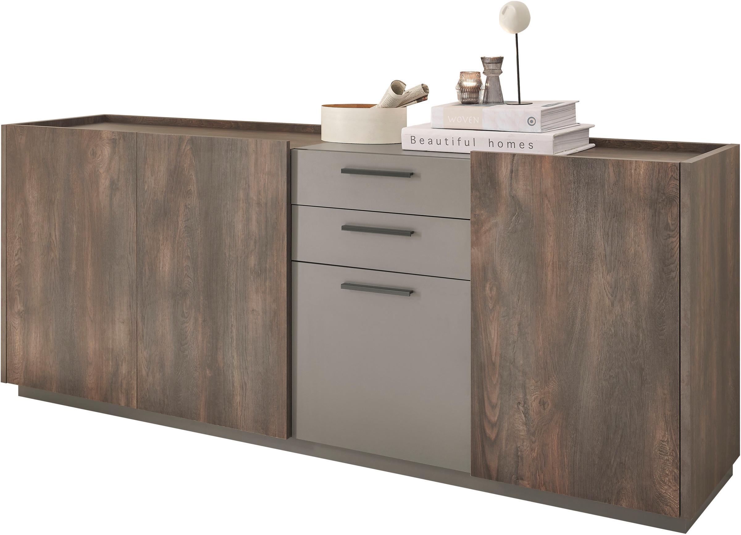 Home affaire Sideboard "LARGO" Soft-Close-Funktion, Breite ca. 200 cm günstig online kaufen