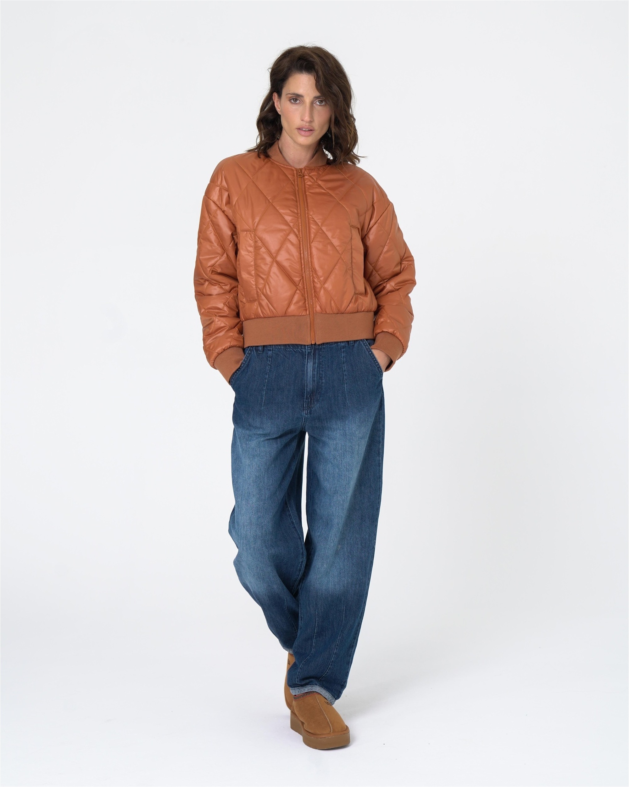 Thumbnail - freshlions Steppjacke "Andrea" 1 Stk. tlg. mit weicher Textur