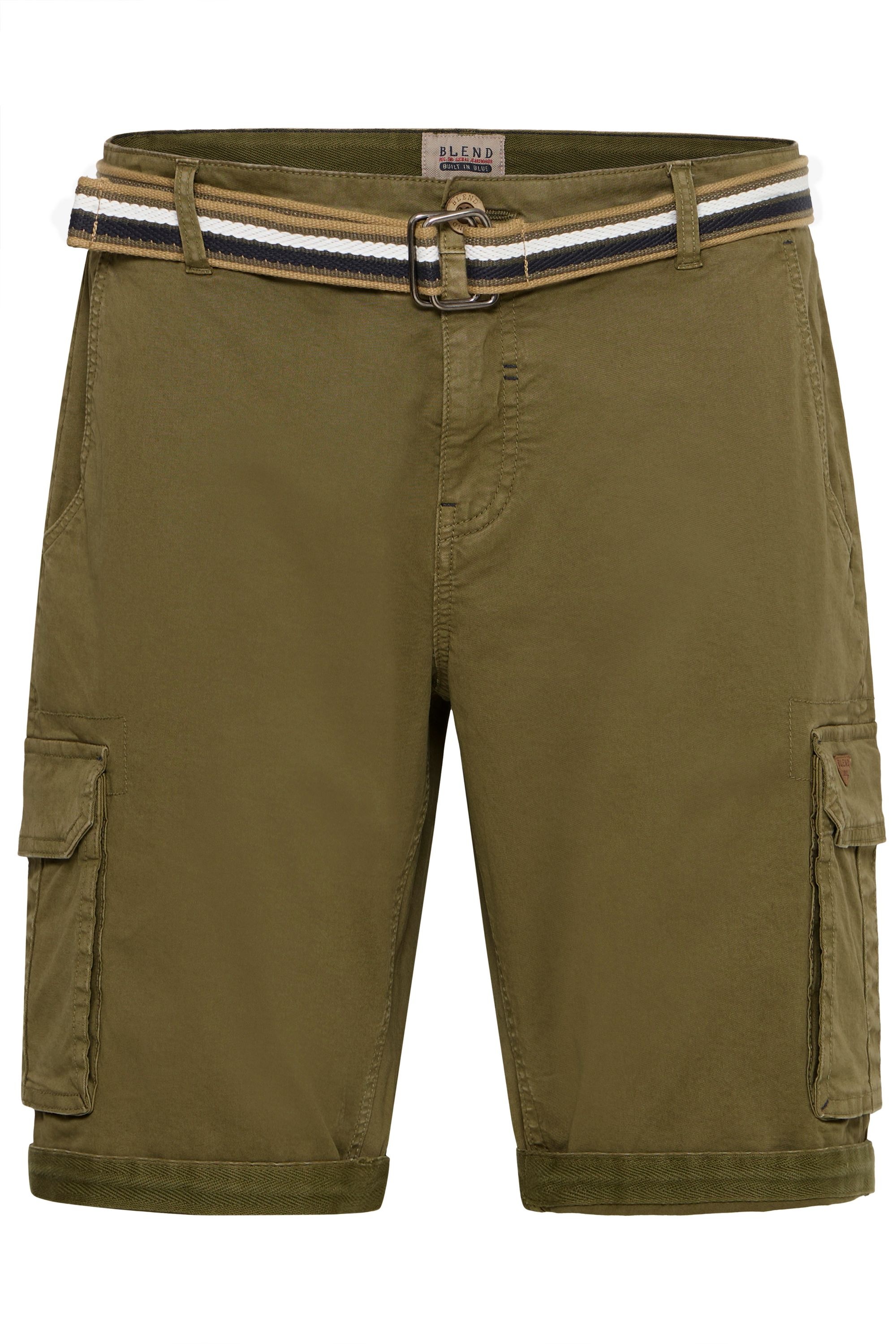Blend Cargoshorts "BHBrian" Stilvolle Cargo Shorts mit Taschen und Gürtel günstig online kaufen