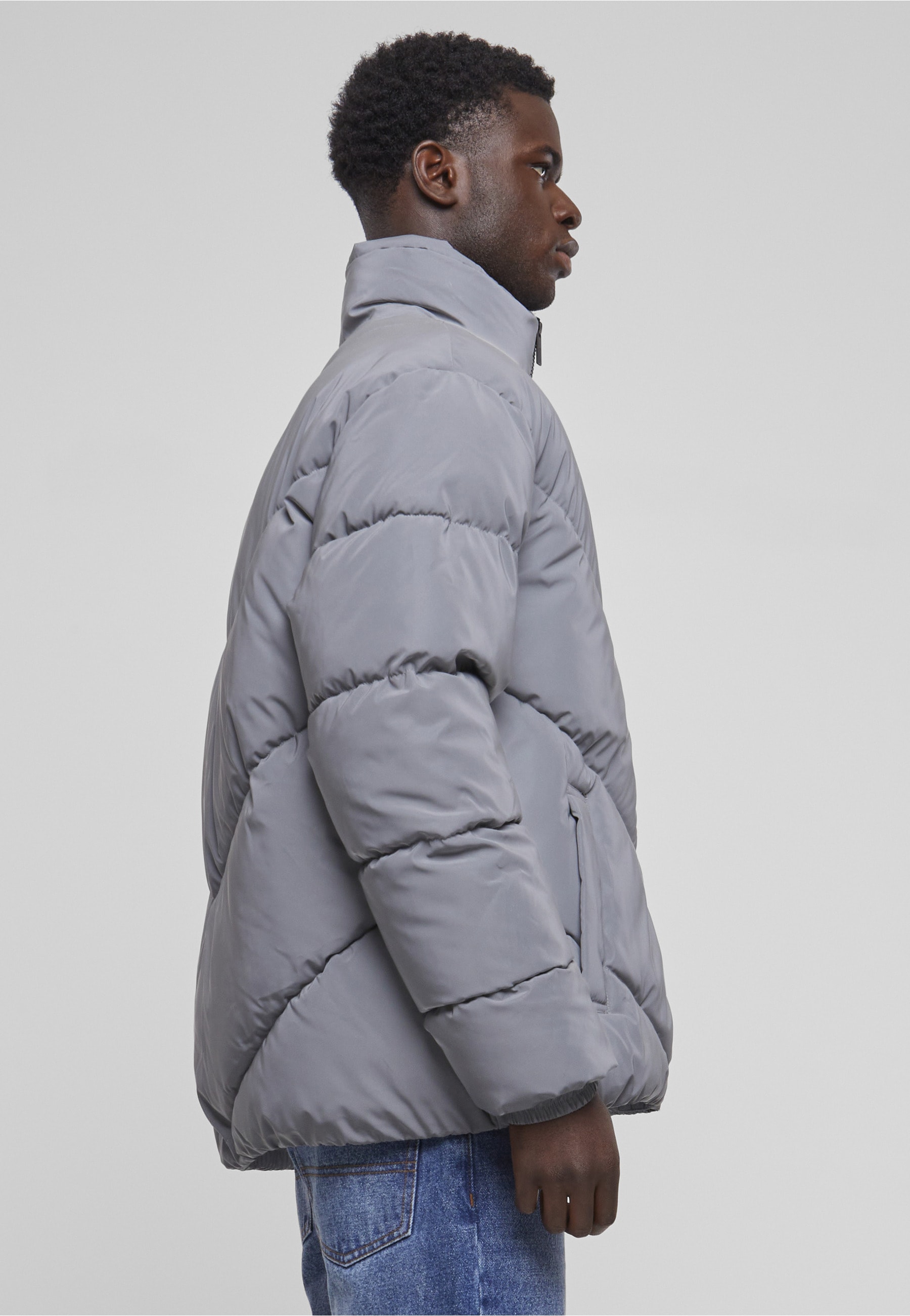 Karl Kani Winterjacke »Karl Kani Damen KM233-047-1 KK Og Puffer Jacket« 1 Stk. tlg. ohne Kapuze