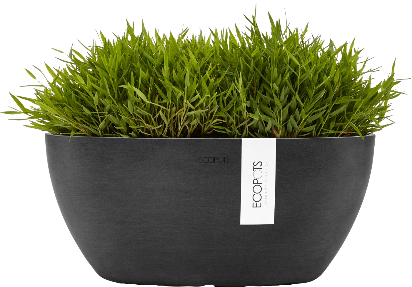 ECOPOTS Blumentopf »SOFIA Dark Grey«, BxTxH: 13x13x13,5 cm
