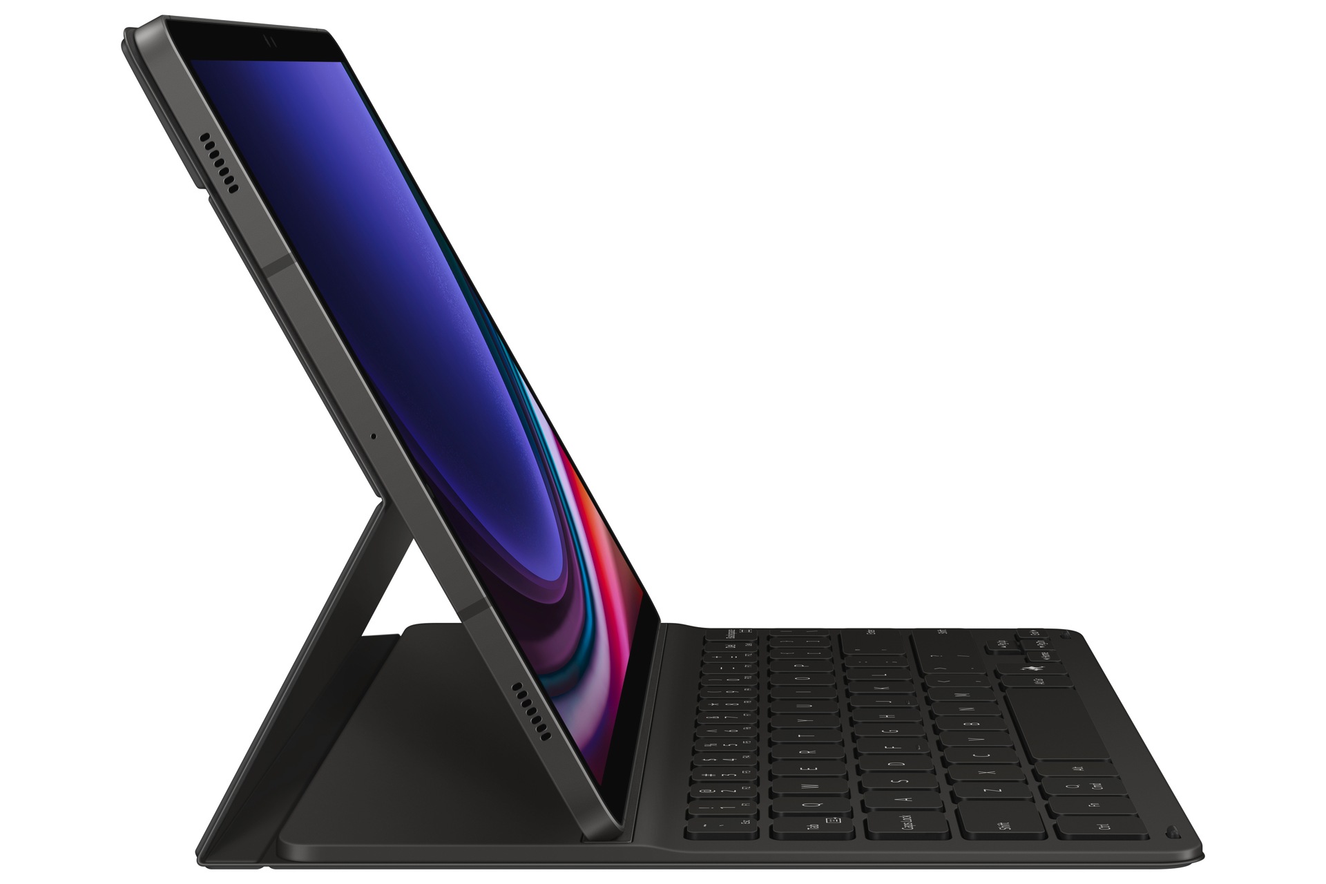 Samsung Tablet-Hülle »Book Cover Keyboard Slim für Galaxy Tab S9 | S9 FE | S10 FE«, Tastatur Cover, Schutzhülle, Tablethülle, Case, Schutzcase, stoßfest
