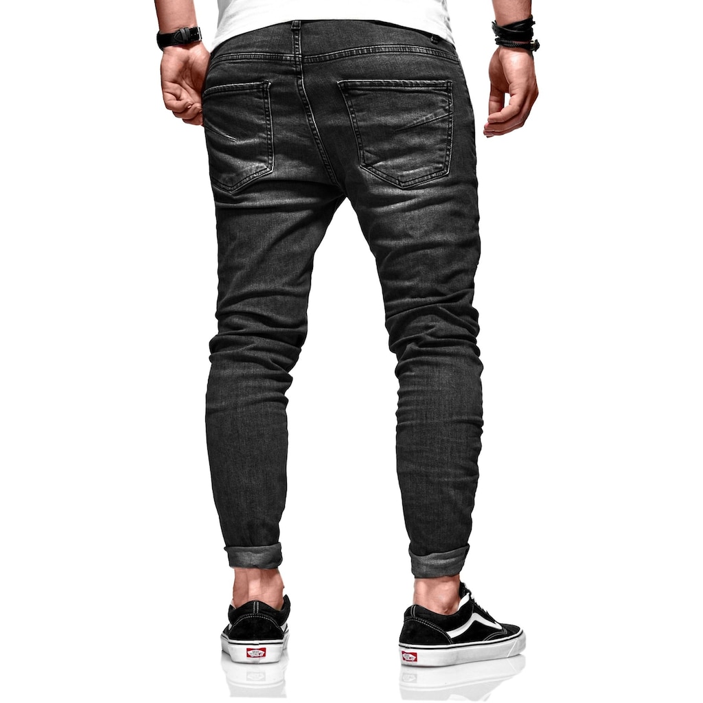 behype Slim-fit-Jeans »Dino«