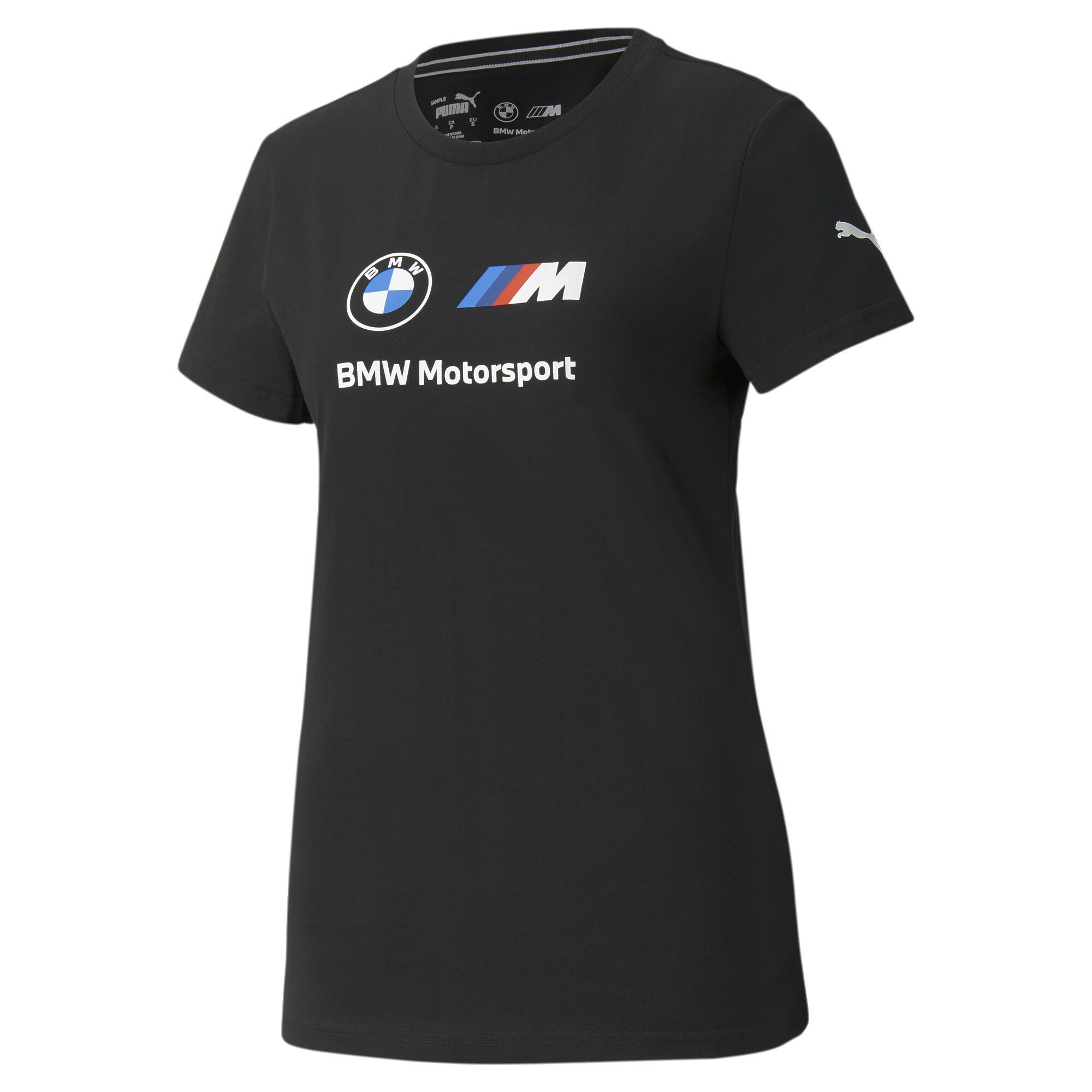 PUMA Trainingsshirt »BMW M Motorsport Essentials T-Shirt mit Logo Damen«