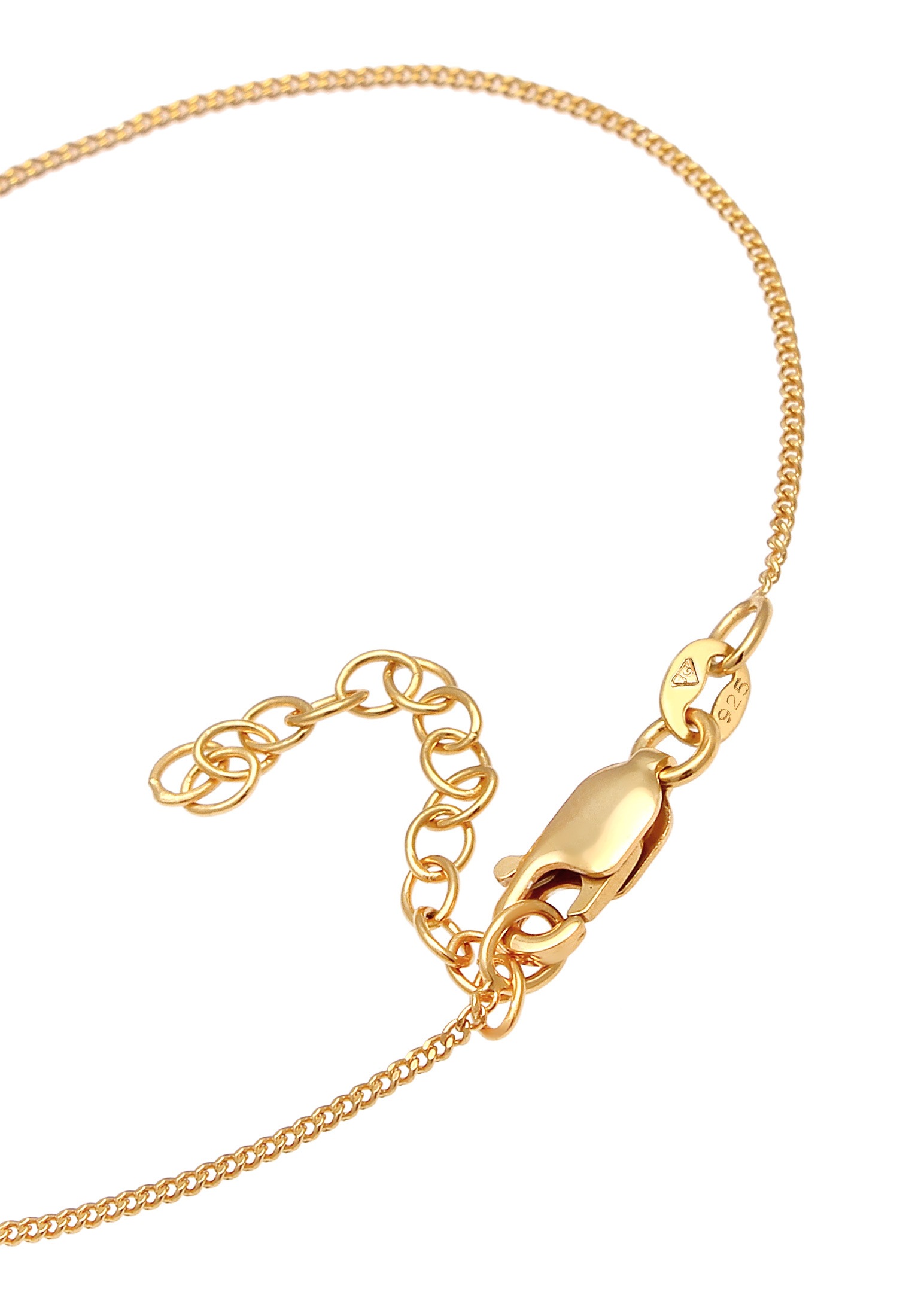 Elli DIAMONDS Armband »Solitär Viereck Diamant (0.1 ct.) 925 Silber«