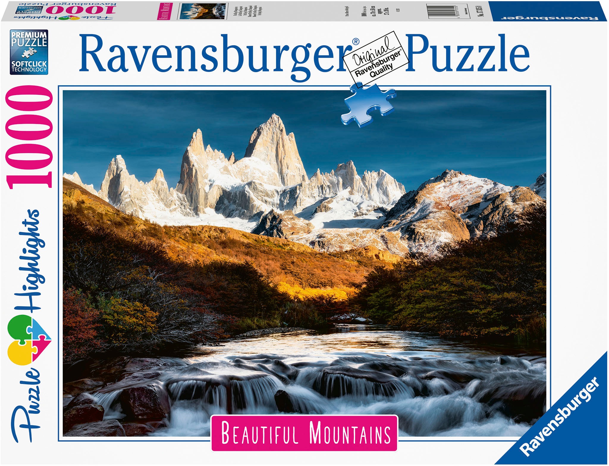 Puzzle »Fitz Roy, Patagonien«, Made in Germany; FSC®- schützt Wald - weltweit
