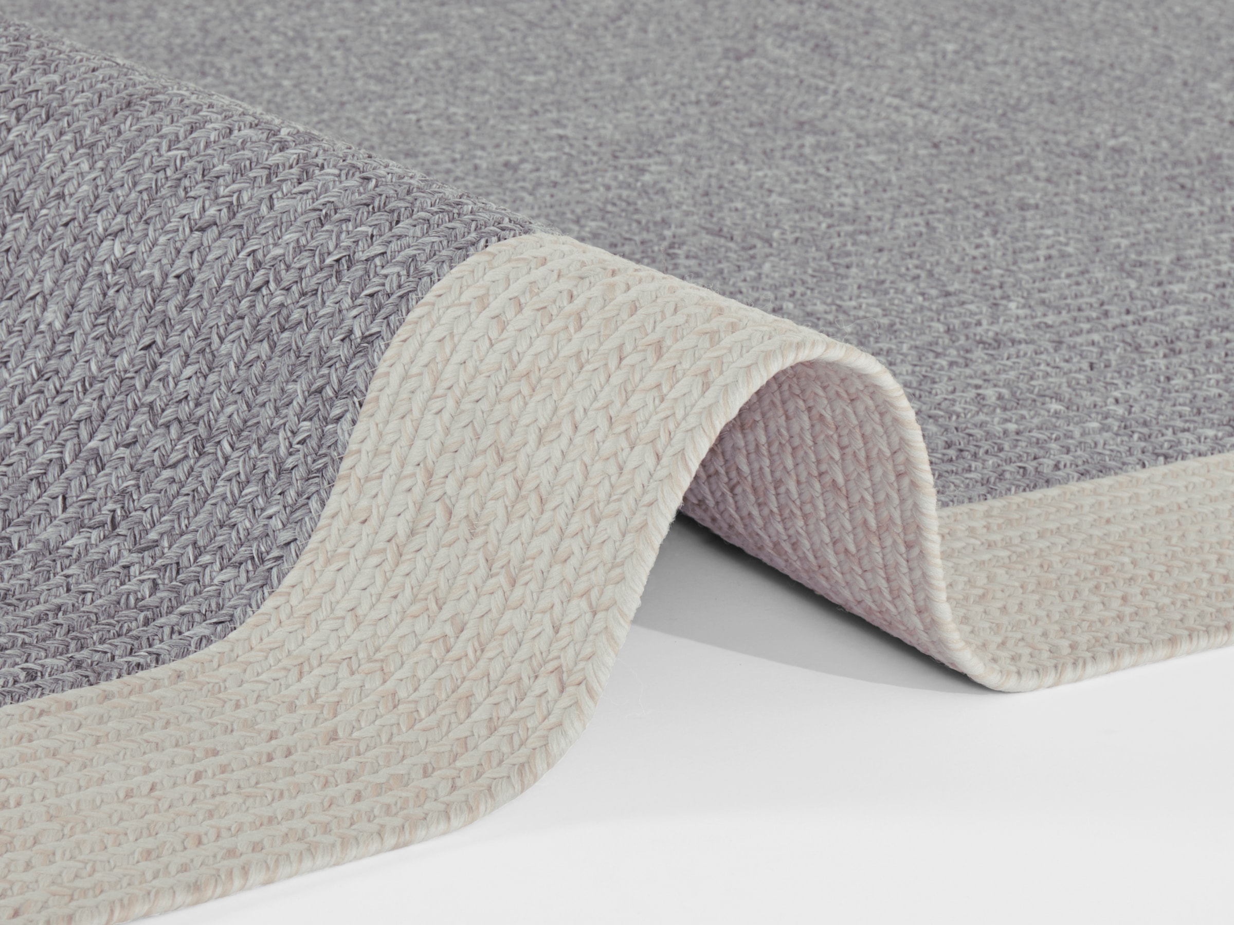 NORTHRUGS Teppich »Trenzado«, rechteckig, 10 mm Höhe, In- & Outdoor, Handmade-Look, Läufer, Wetterfest, Balkon, Wohnzimmer
