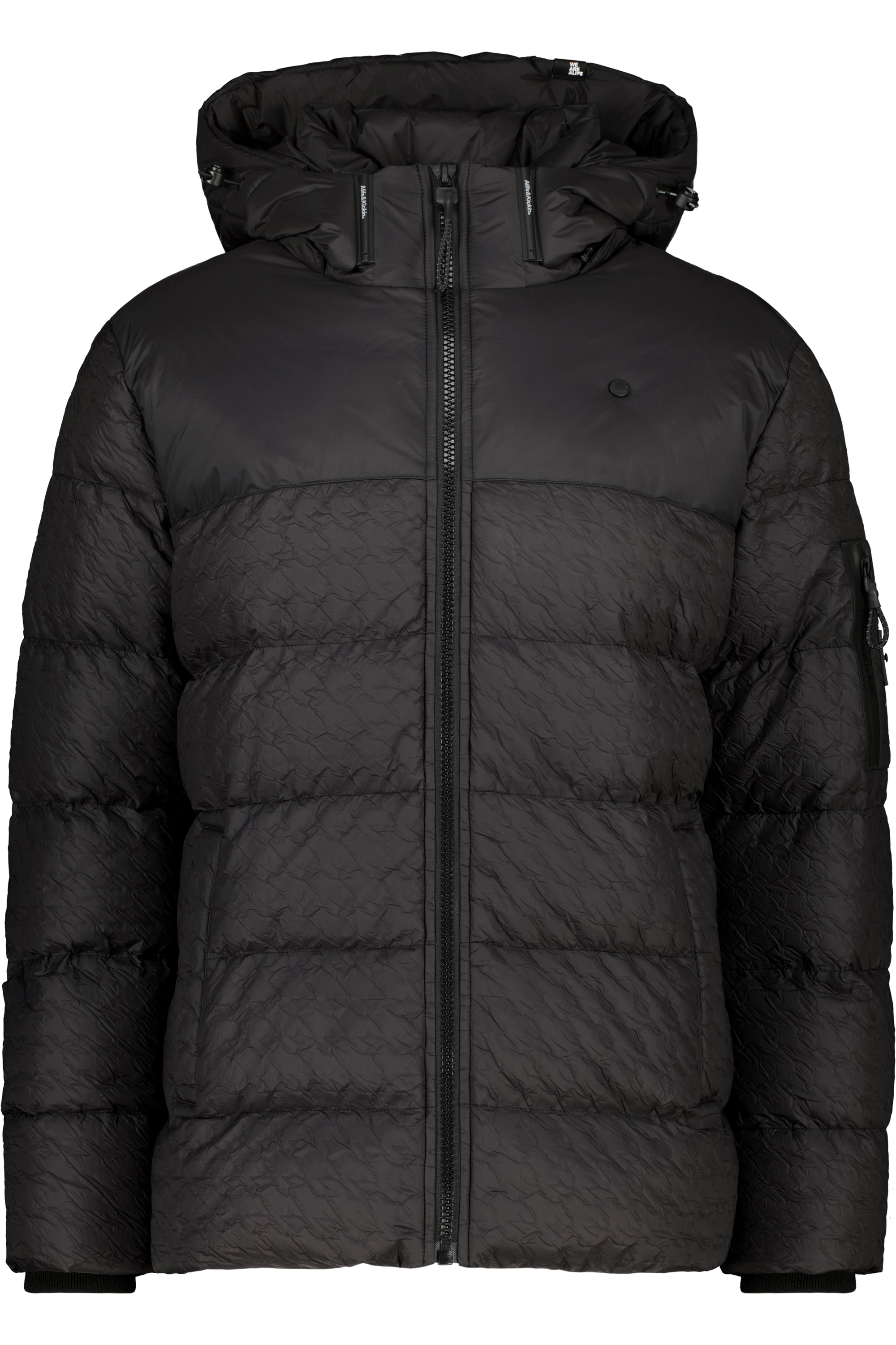 Alife & Kickin Winterjacke "Herren BeatAK A Steppjacke, Winterjacke, gefütterte Jacke" Warme gefütterte Herrenwinterjacke mit abnehmbarer Kapuze