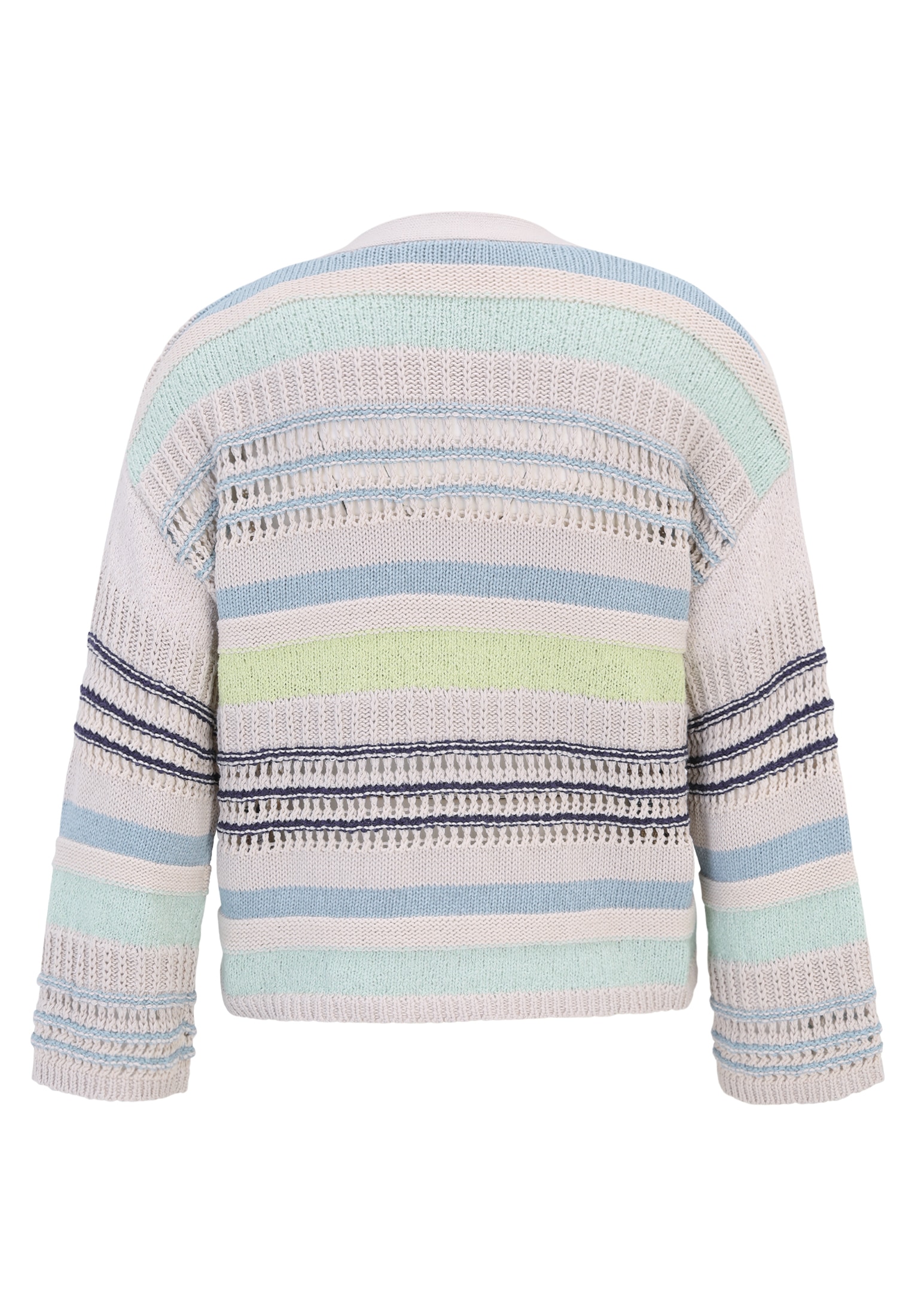 Cartoon Strickjacke »Cartoon Strick-Cardigan mit Color Blocking«, Struktur