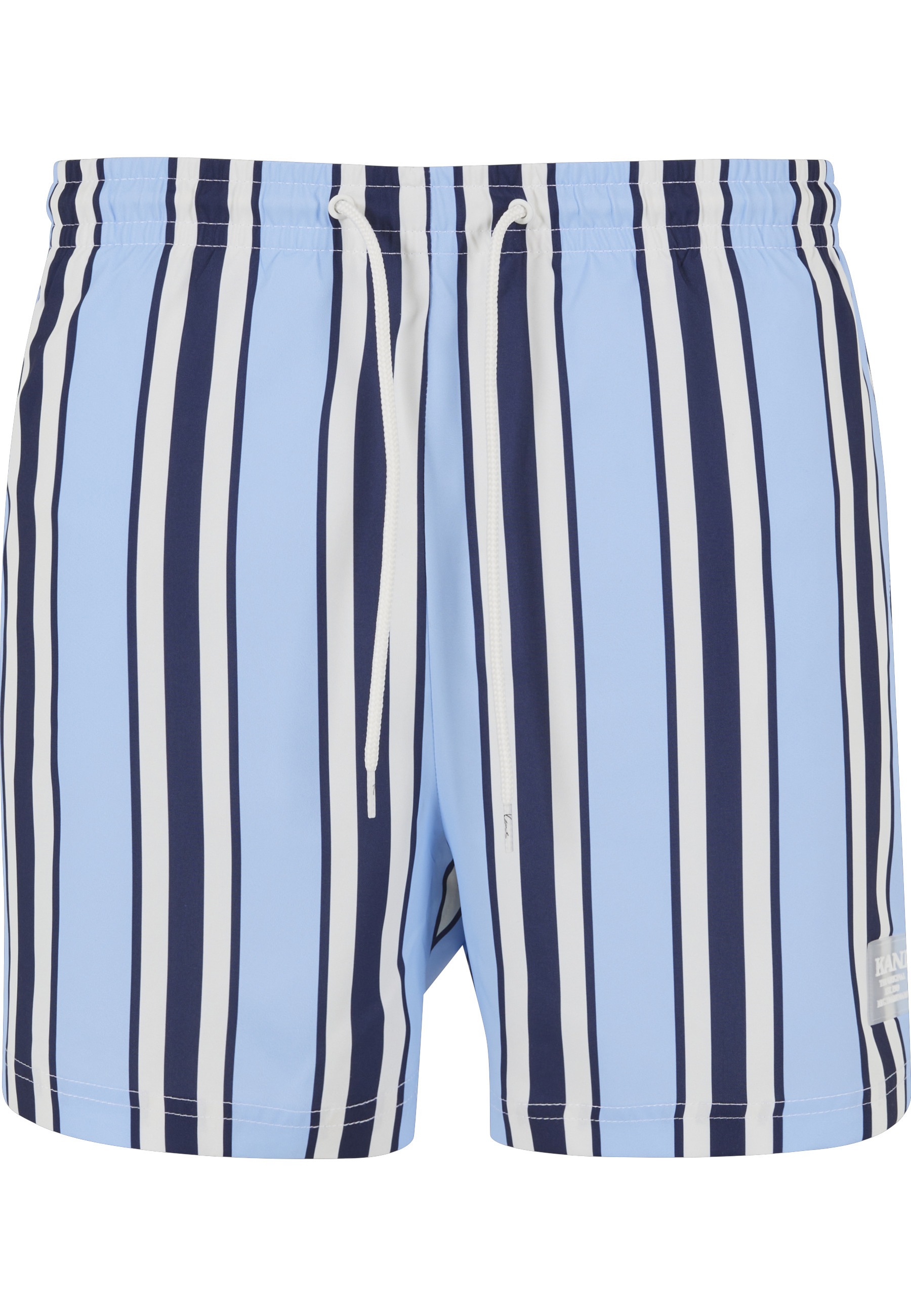 Karl Kani Badeshorts "Karl Kani Herren KM-SW013-090-26 Retro Striped Swim Shorts"