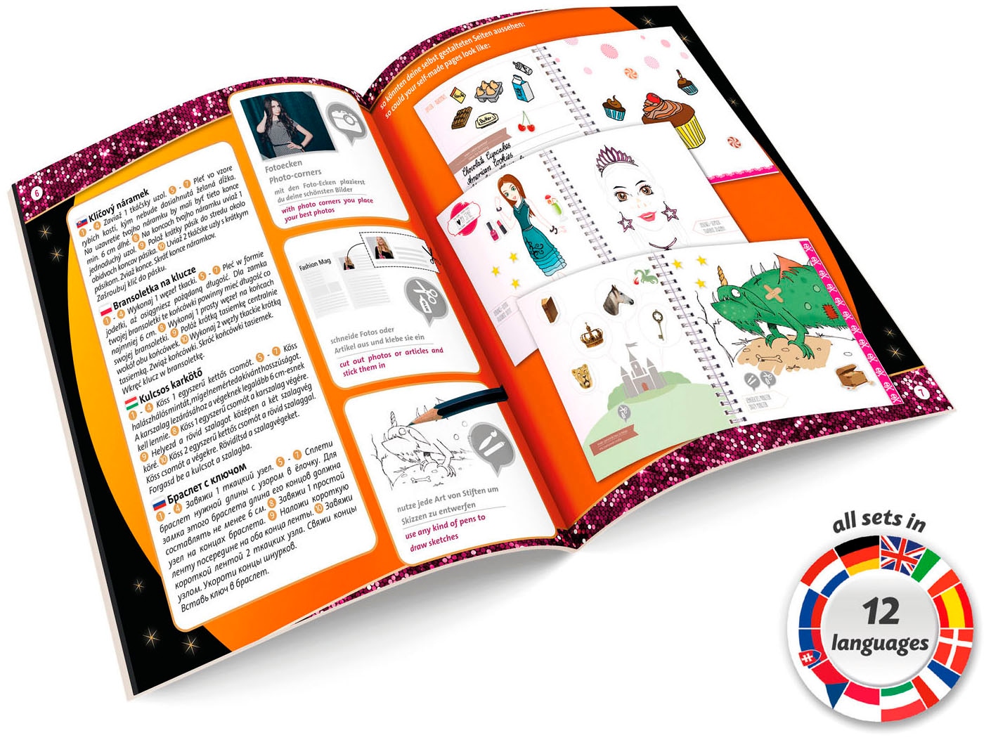 Lena® Kreativset »Scrapbook, groß«