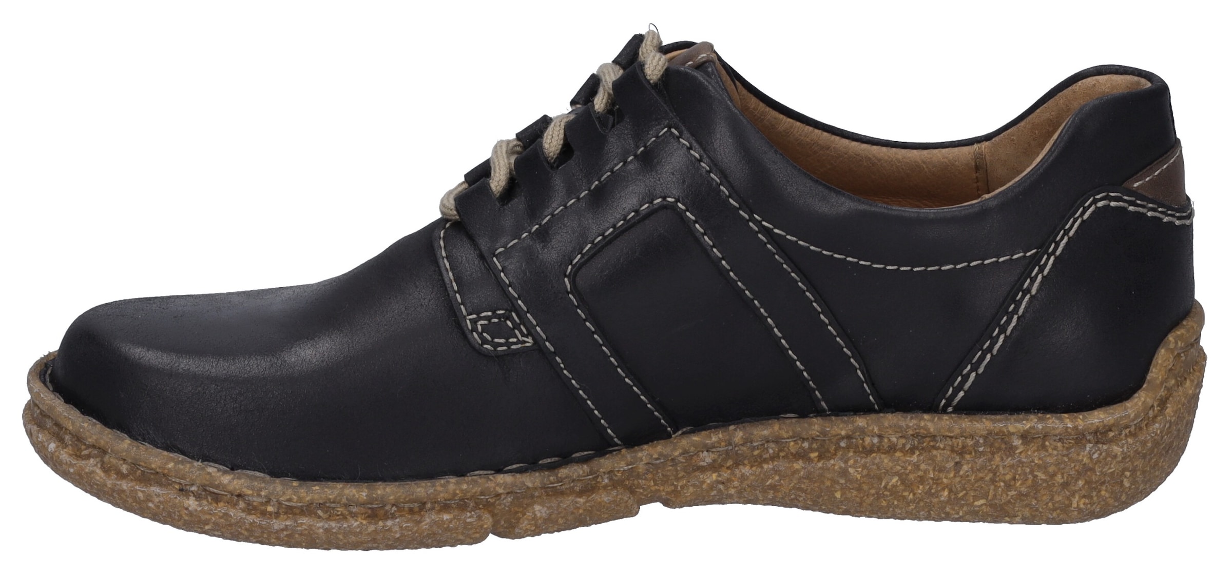 Josef Seibel Schnürschuh »NEELE 44«, mit dezenten Kontrast-Details