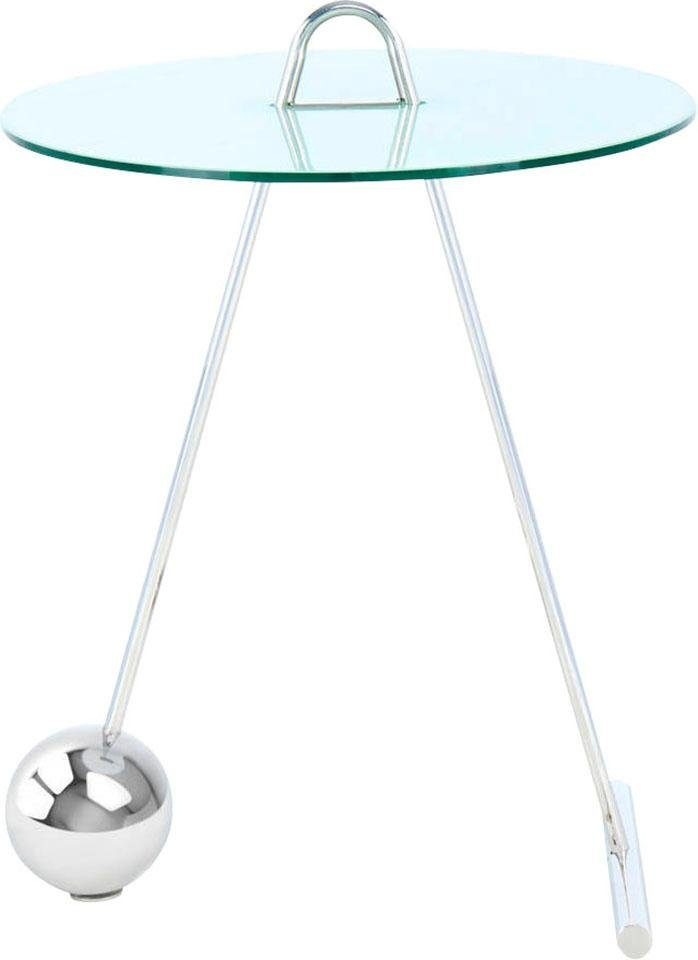 Kayoom Beistelltisch "Pendulum 525, mit runder Tischplatte" 1 Stk. tlg. Mar günstig online kaufen