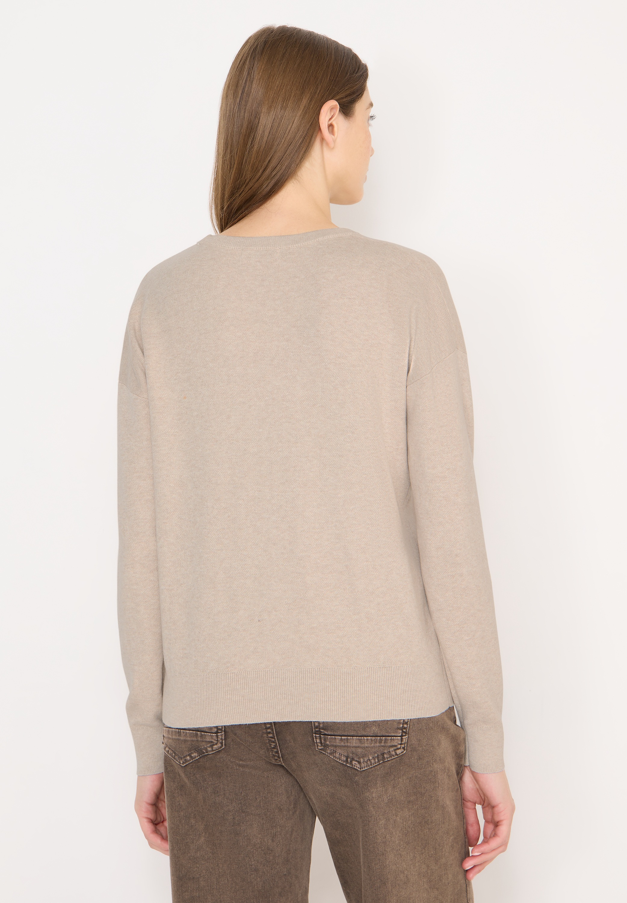 Cecil Strickpullover aus reiner Baumwolle günstig online kaufen