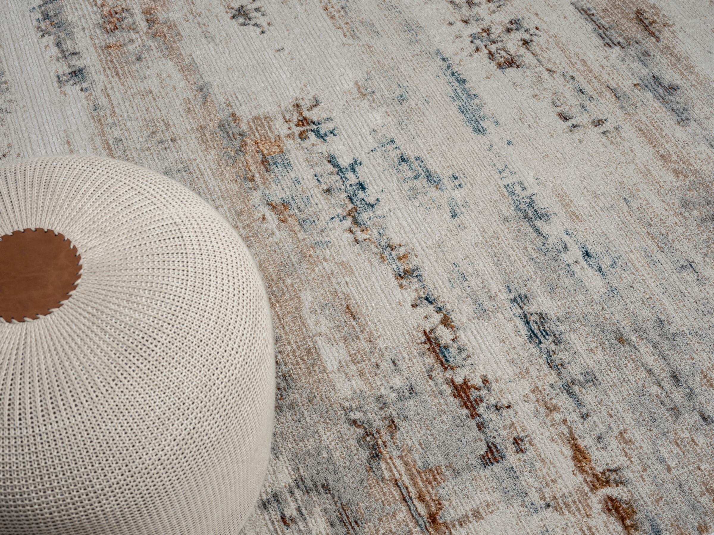 Myflair Möbel & Accessoires Teppich »Esme 1«, rechteckig, 8 mm Höhe, Kurzflor, Vintage Look, besonders weich durch Microfaser