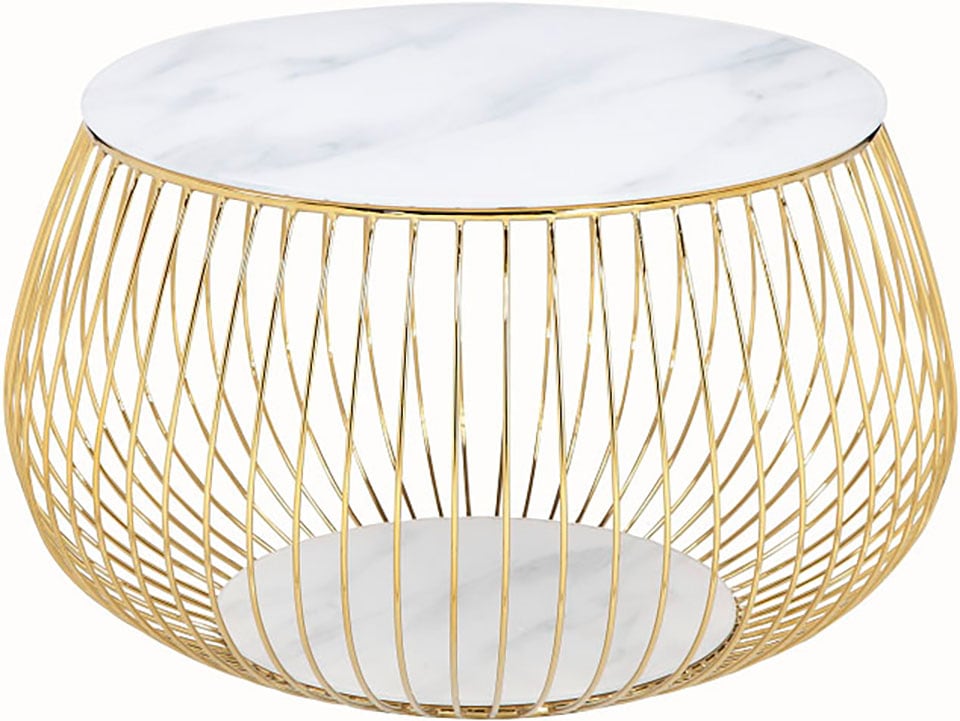 SalesFever Couchtisch "Coffeetable: Stilvolle Wohnzimmer-Ergänzung" Kristal günstig online kaufen