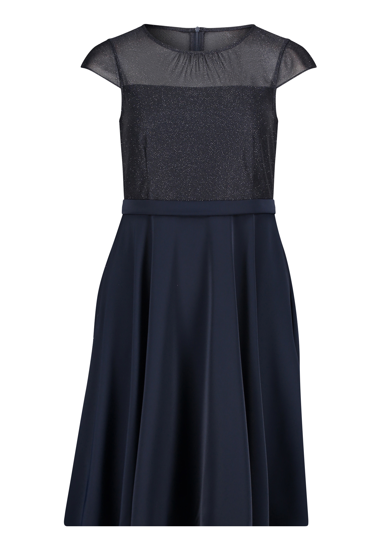 Vera Mont Cocktailkleid »Damen kurzarm« Nahttasche