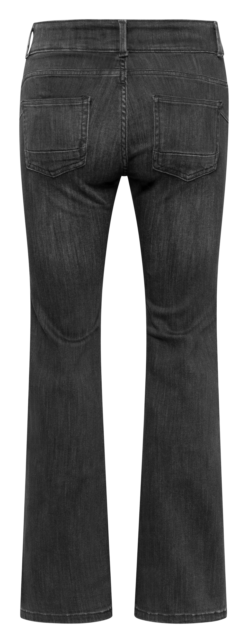 ONLY Bootcut-Jeans »ONLPOWER MW DB PUSH UP FLARED DNM« Baumwollmischung, ausgestellte Beinform