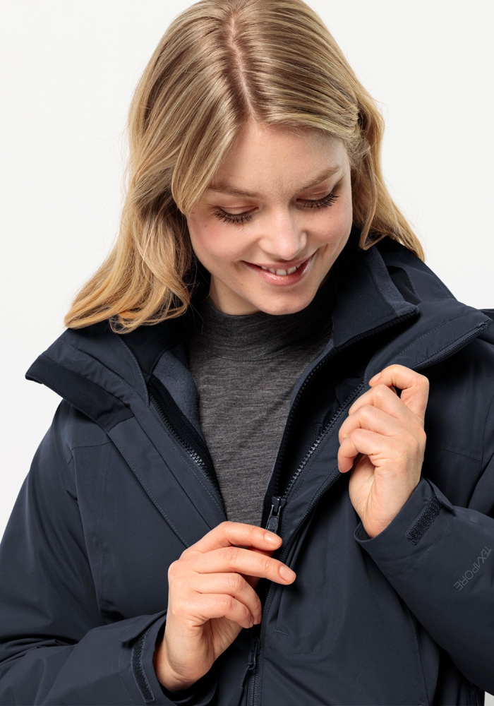 Jack Wolfskin Funktionsjacke »FERNBLICK 2L JKT W«, mit Kapuze