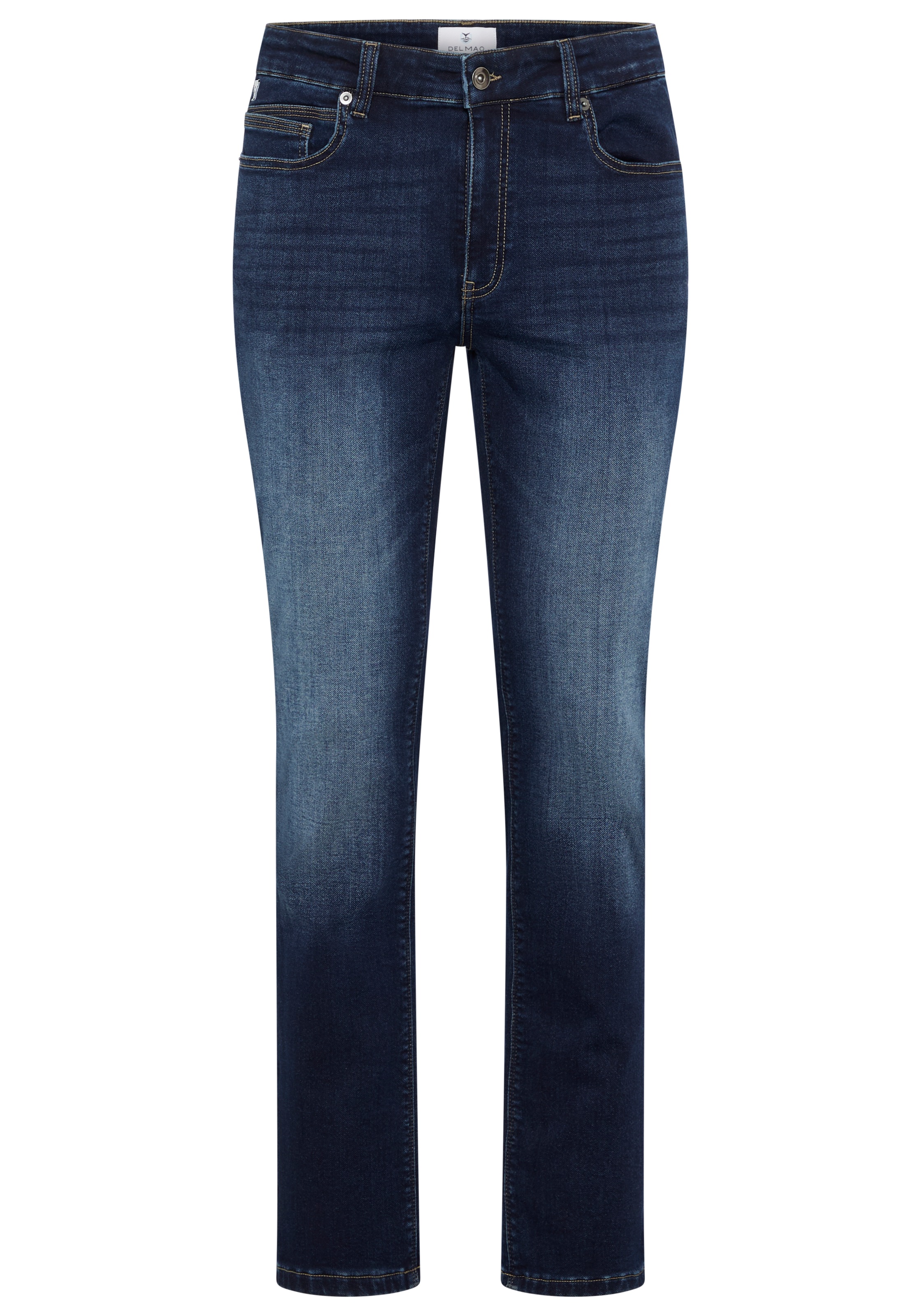 DELMAO Jogg Pants Straight Fit, gerade Beinform, niedrige Leibhöhe