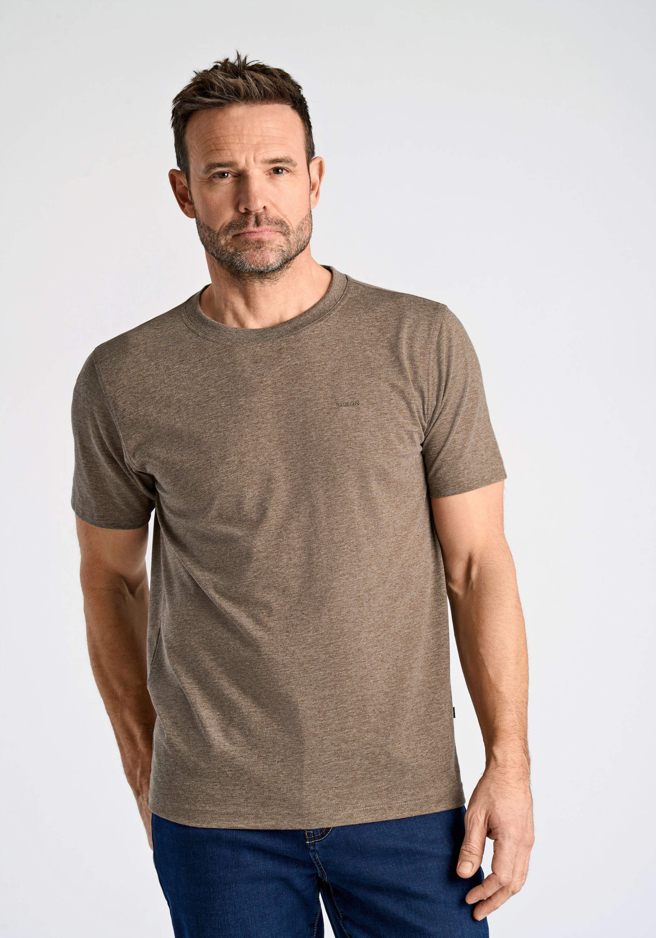 BISON T-Shirt "BISON T-shirt" günstig online kaufen