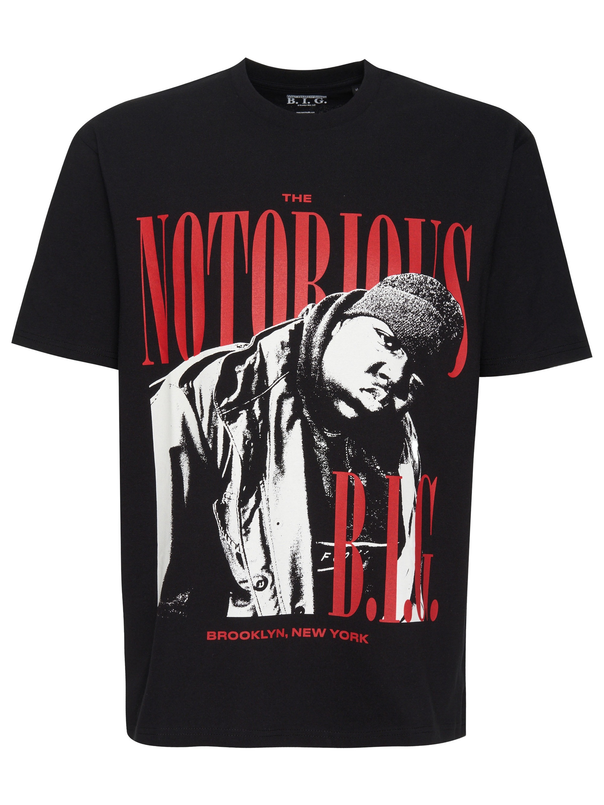 Recovered T-Shirt »The Notorious B.I.G Red Script«, im zeitlosen Design