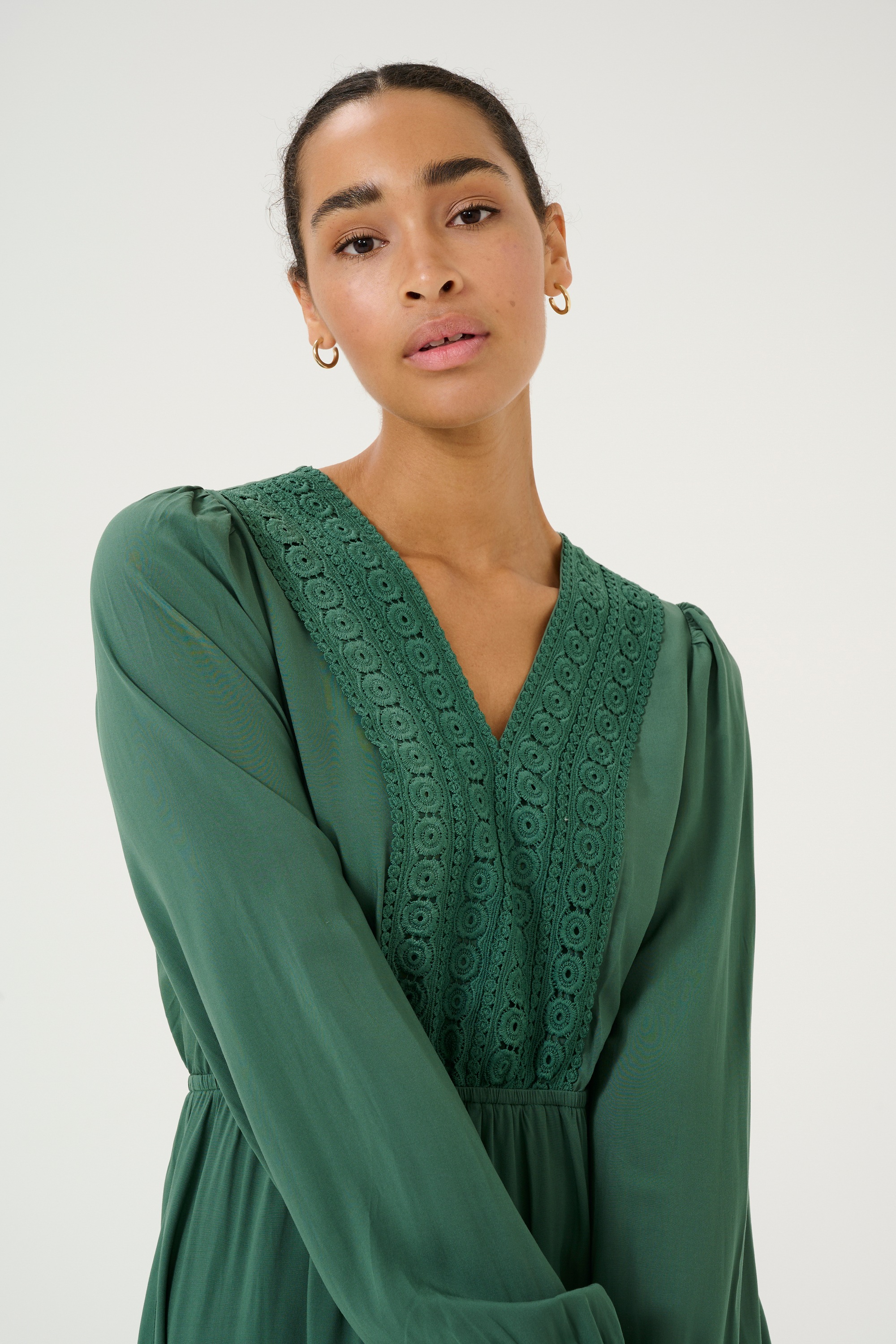 KAFFE Midikleid »Damen Kleid KAfreia«
