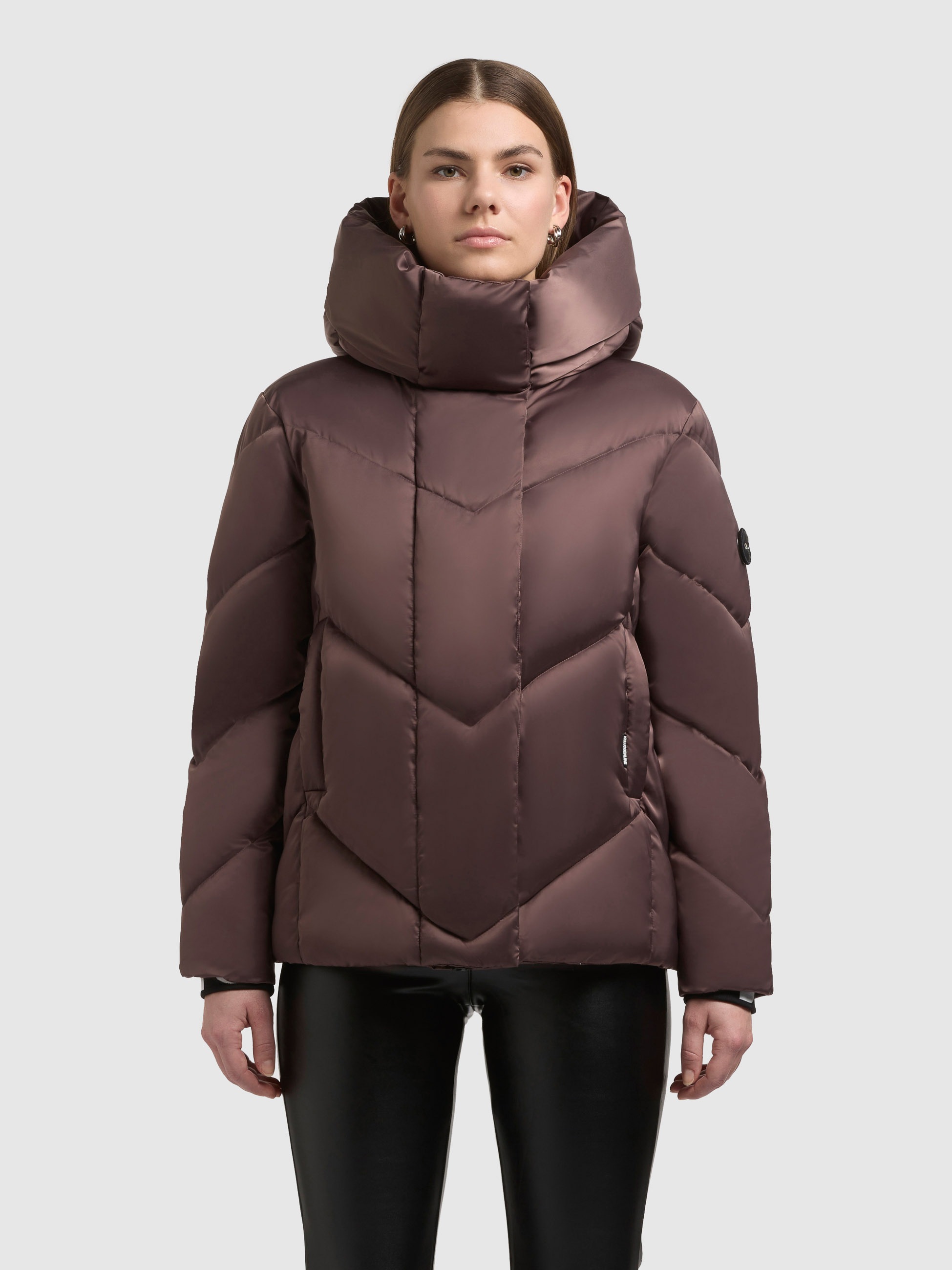 khujo Steppjacke »OLSA2« mit Kapuze