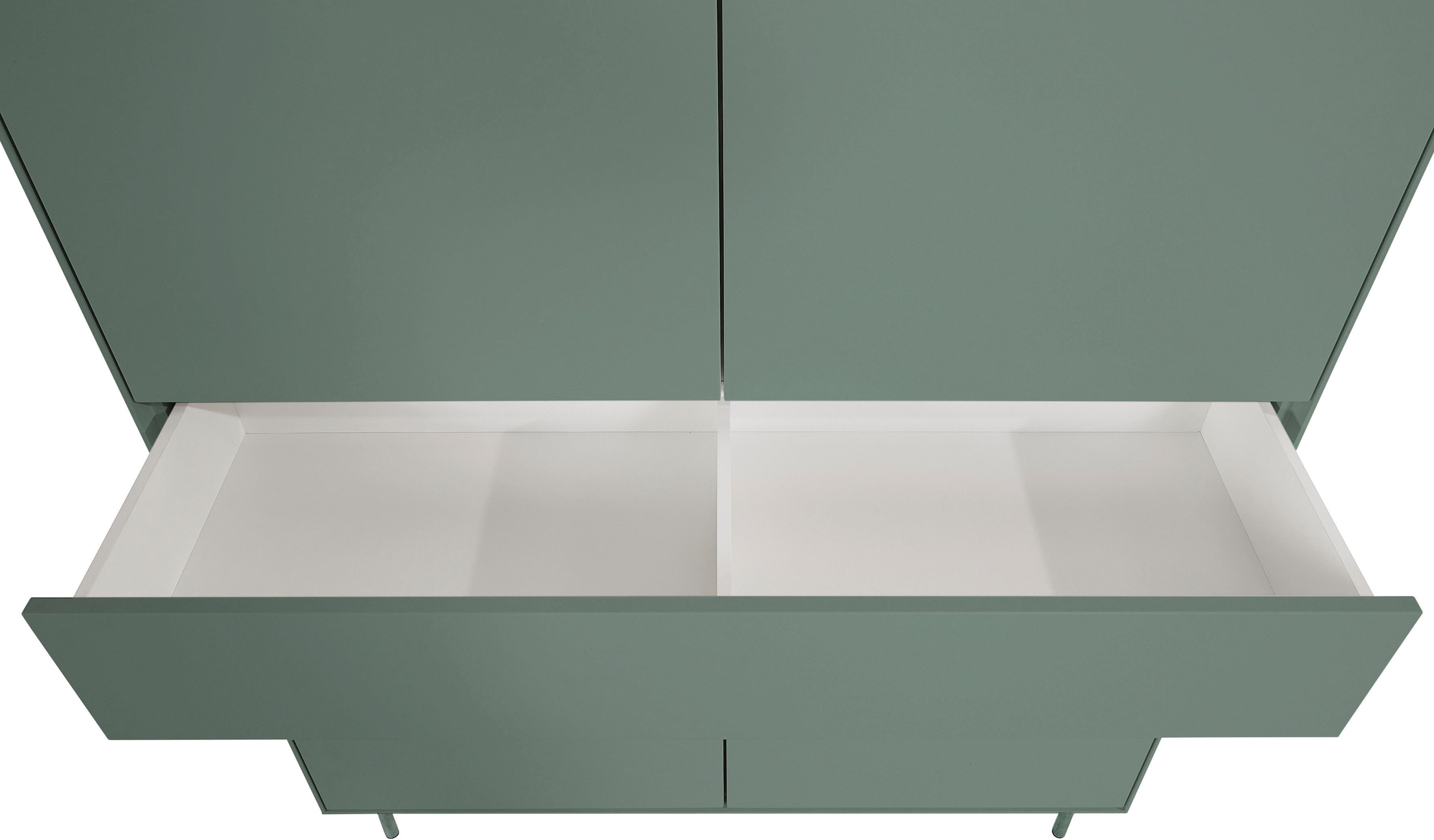 LeGer Home by Lena Gercke Highboard »Essentials«, Höhe: 144cm, MDF lackiert, Push-to-open-Funktion