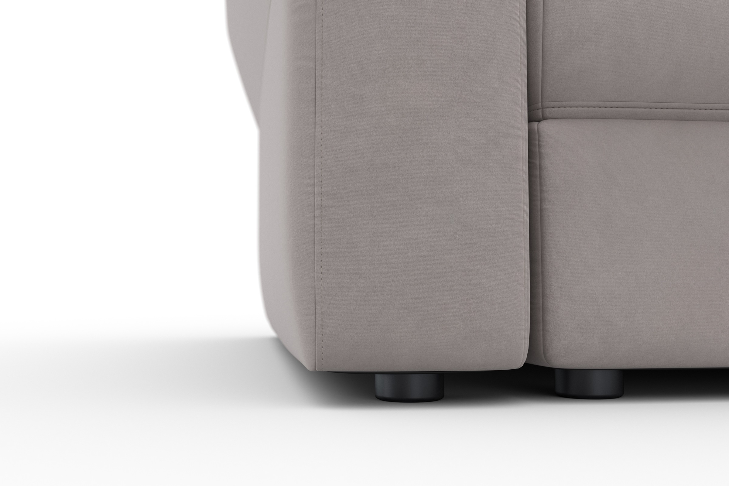 sit&more Ecksofa »Cadabra L-Form«, Breite 243 cm, inklusive Sitztiefenverstellung