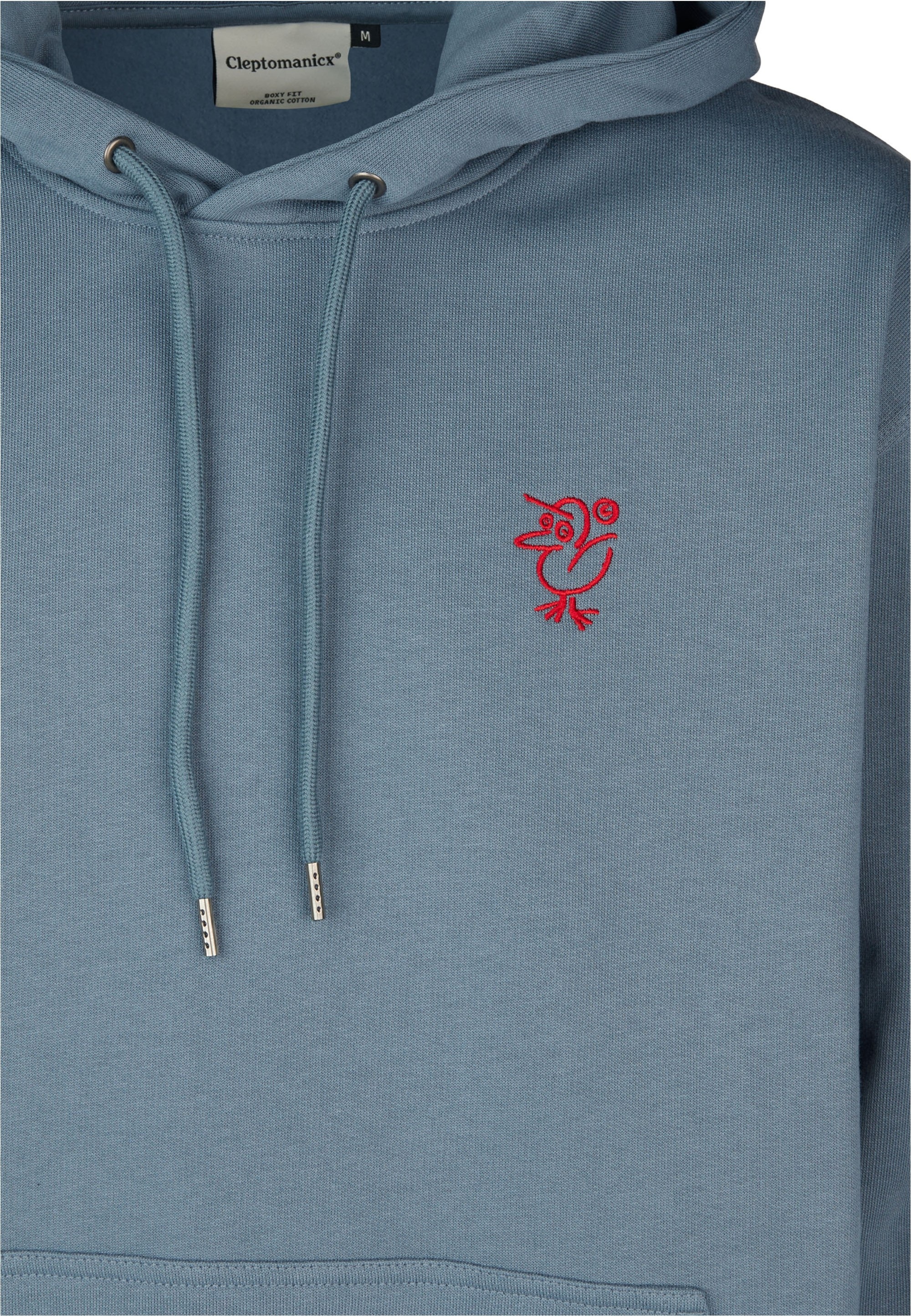 Cleptomanicx Kapuzensweatshirt »Sketch Gull«, mit toller Stickerei auf der Brust