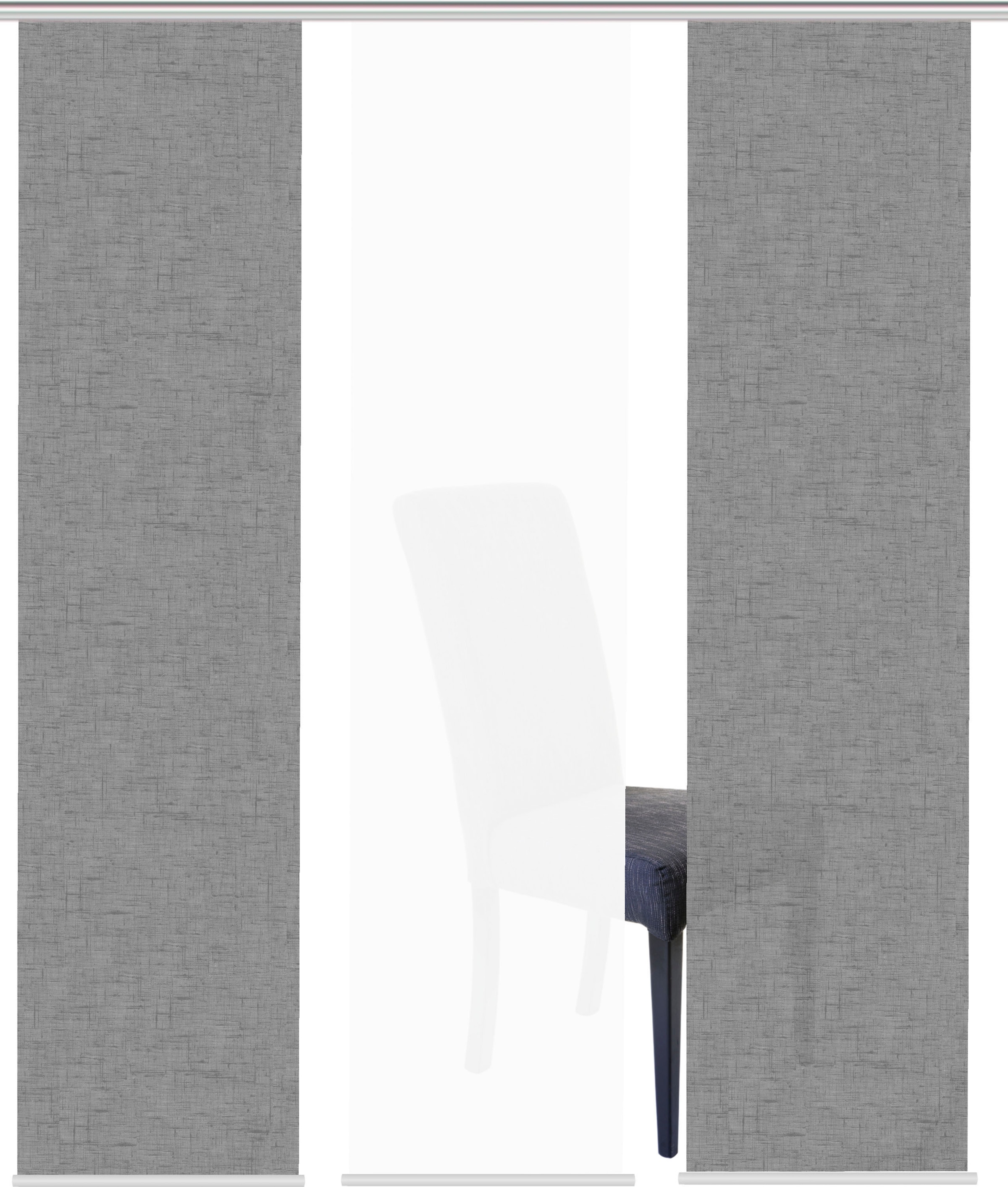 HOME WOHNIDEEN Schiebegardine »PIVE 3er SET«, (3 St.), Schiebevorhang Digidruck 3er Set PIVE