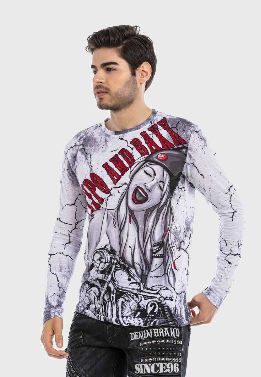 Cipo & Baxx Sweatshirt "Sweatshirts", 1 mit coolem Print günstig online kaufen