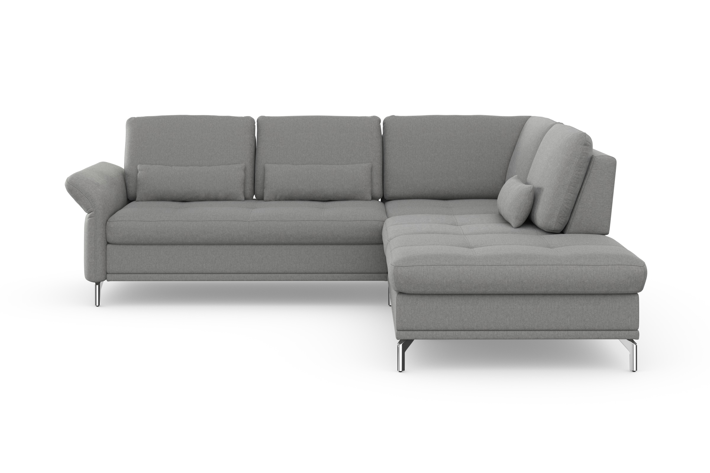 Home affaire Ecksofa "Palm Beach L-Form" Federkern, mit Sitztiefenverstellu günstig online kaufen