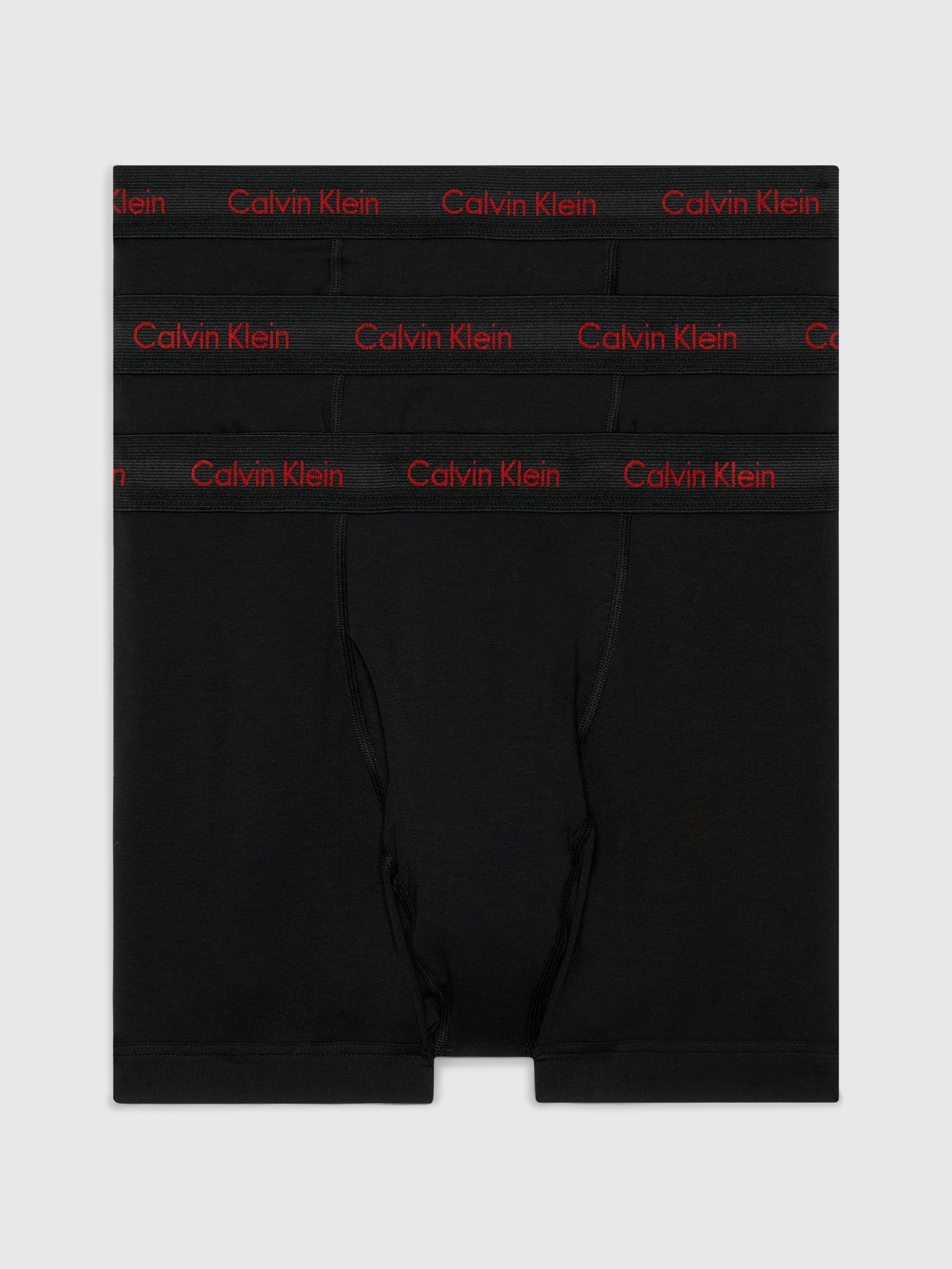 Calvin Klein Underwear Trunk "TRUNK 3PK", (Packung, 3 St., 3er), mit praktischem Eingriff