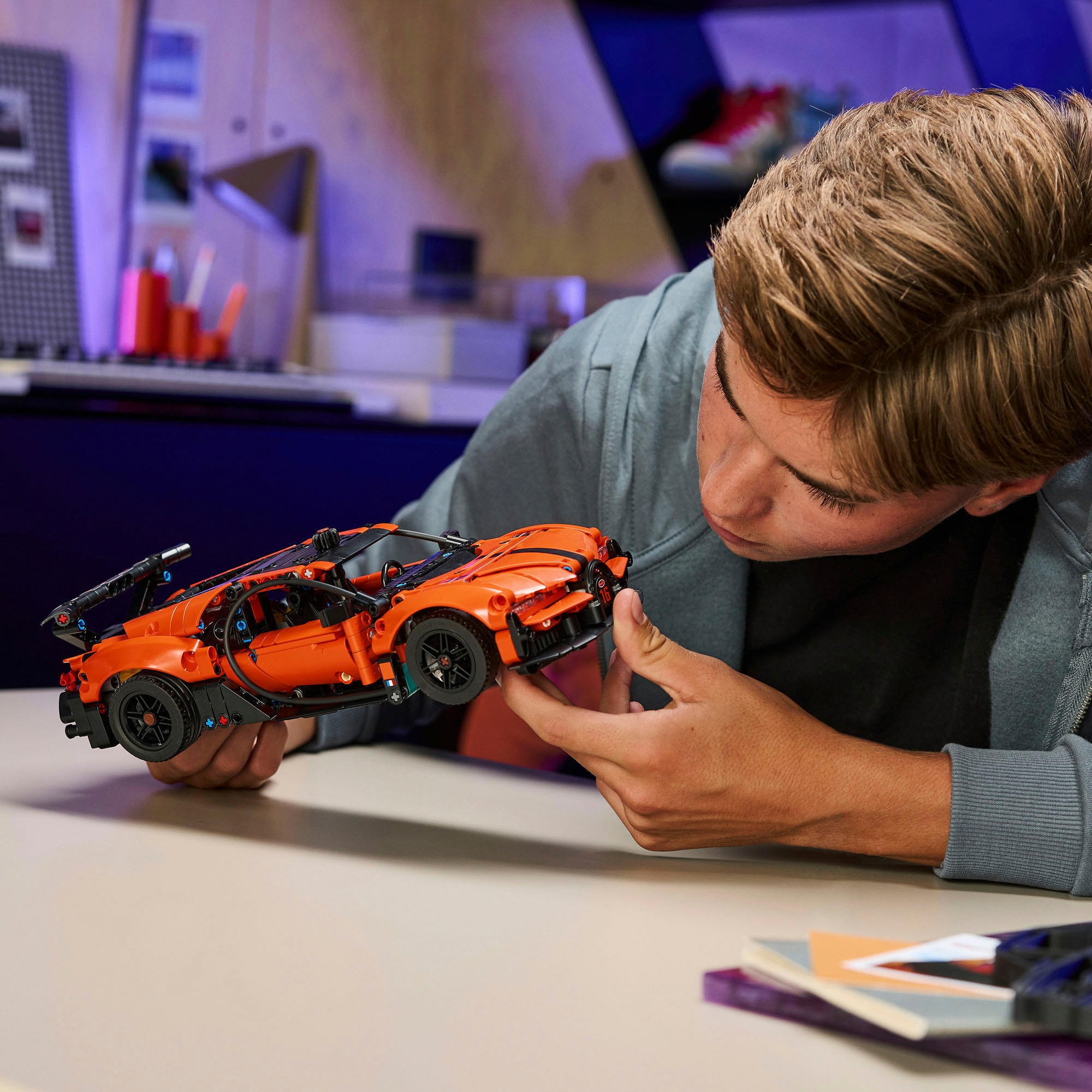LEGO® Konstruktionsspielsteine »Bugatti Chiron Pur Sport Hypercar (42222), LEGO Technic«