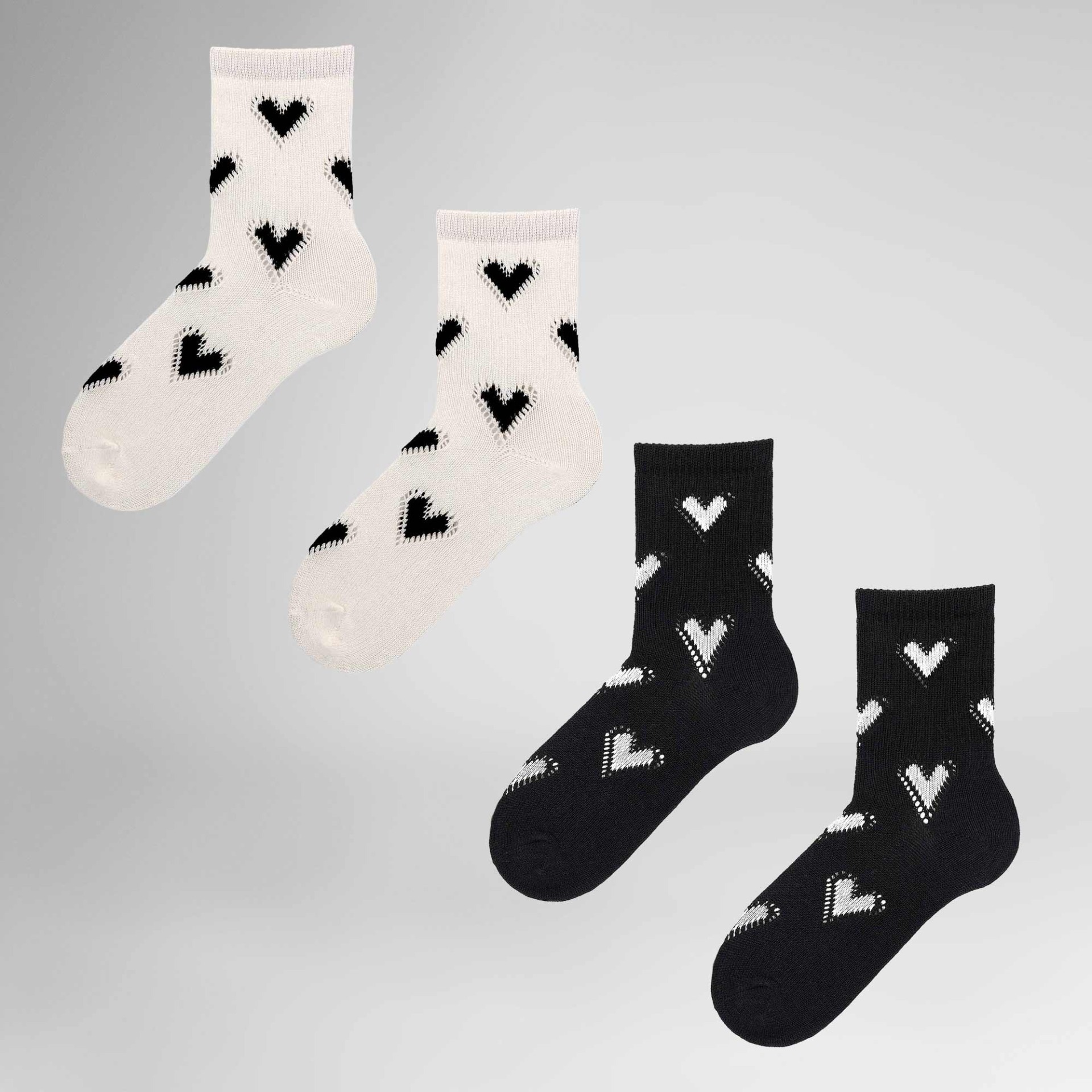Hudson Socken "Socke Hearts 2-Pack" günstig online kaufen
