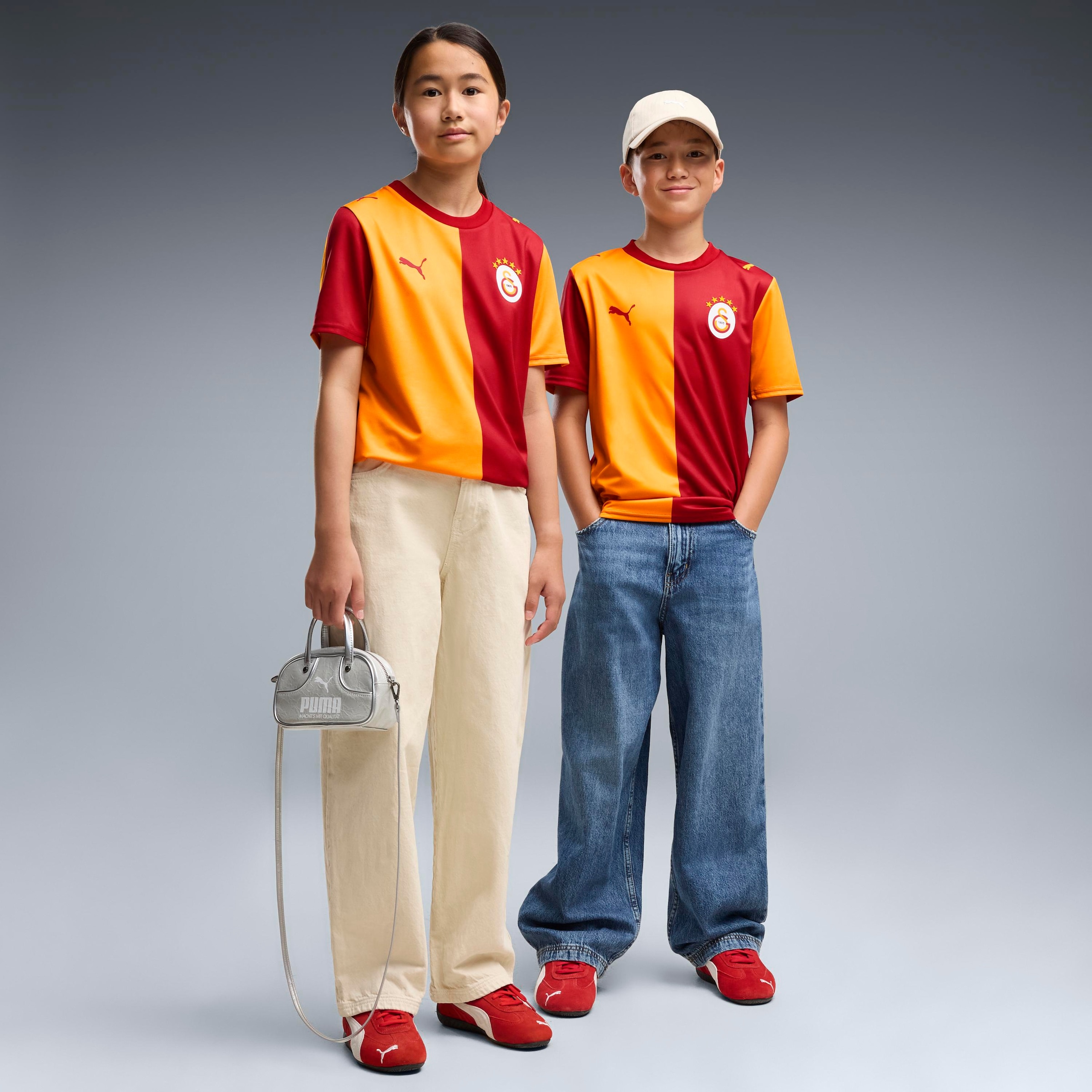 PUMA Fußballtrikot »GSK HOME JERSEY REPLICA JR« für Kinder, für sportliche Aktivitäten, leichtes Tragegefühl