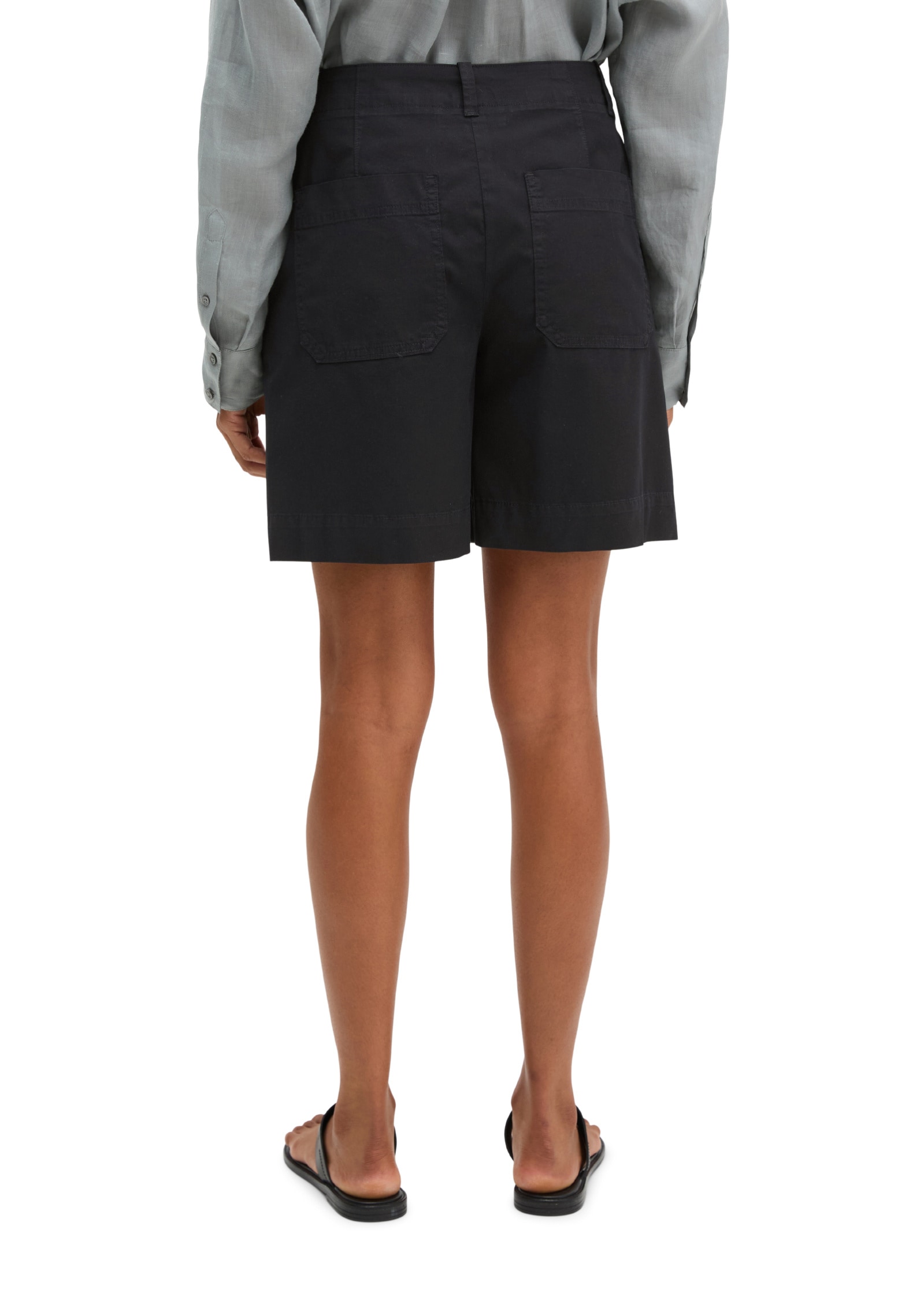 Marc O'Polo Shorts »aus Organic Cotton-Lyocell-Leinen-Mix«