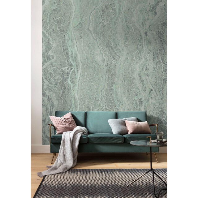 Komar Vliestapete »Marble Mint«, 200x280 cm (Breite x Höhe), Vliestapete, 100  cm Bahnbreite bestellen | BAUR