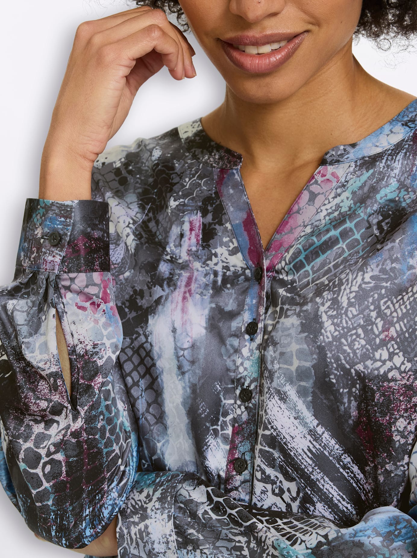 heine Druckbluse