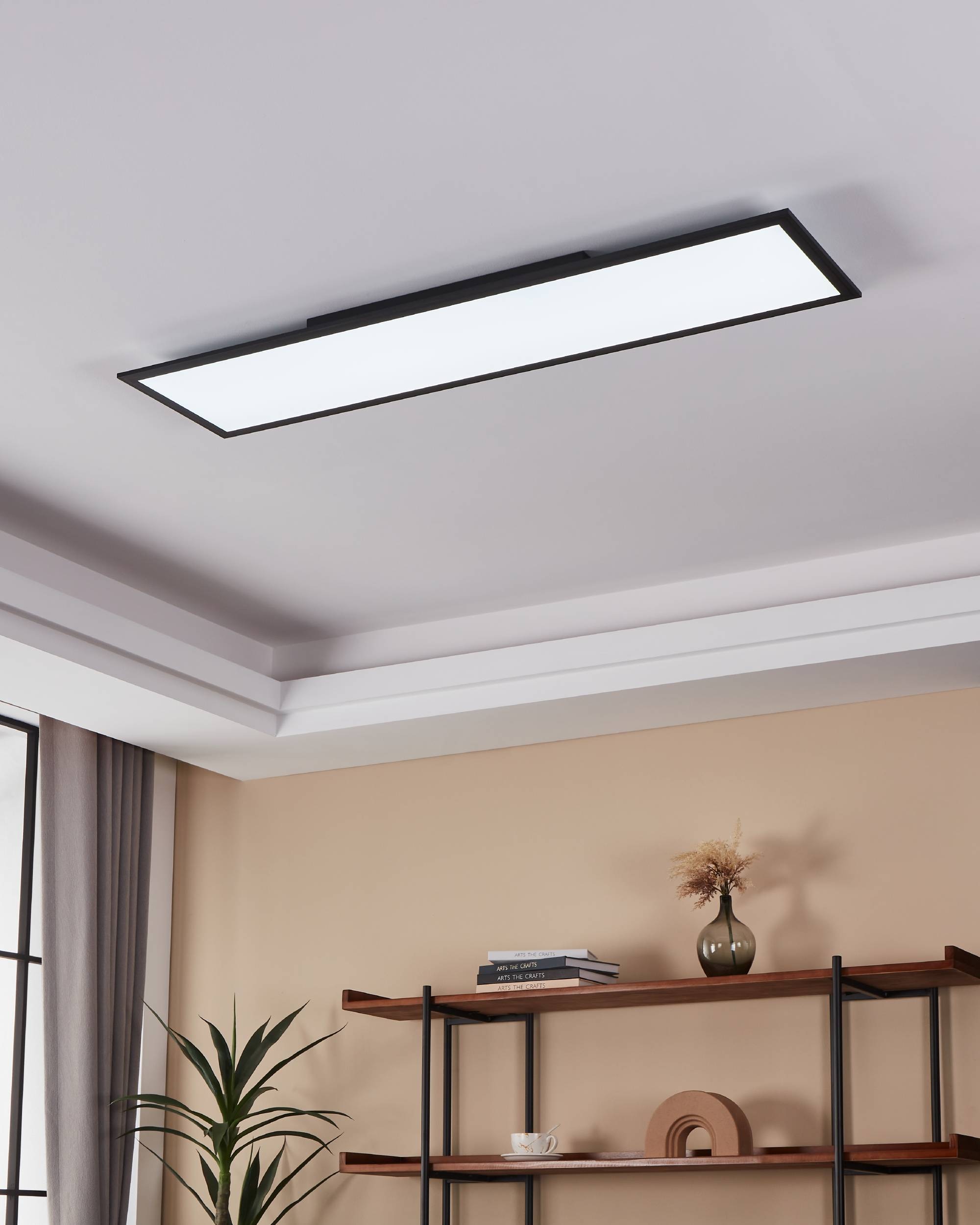 EGLO LED-Deckenleuchte »SALOBRENA-Z«,  in schwarz aus Alu / inkl. LED fest integriert - 33,5 Watt