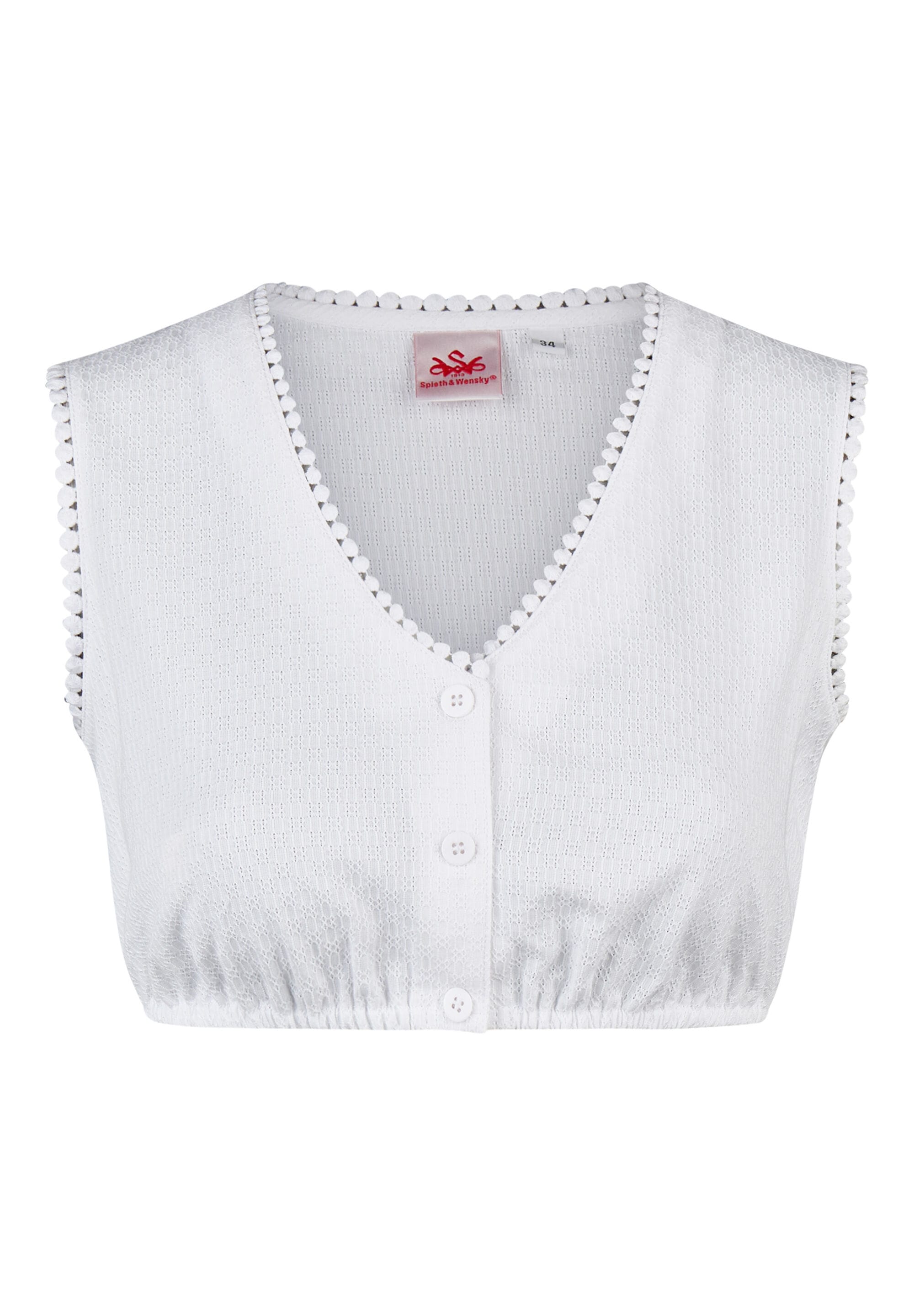 Spieth & Wensky Dirndlbluse "Kandis" mit schulterfreiem Design