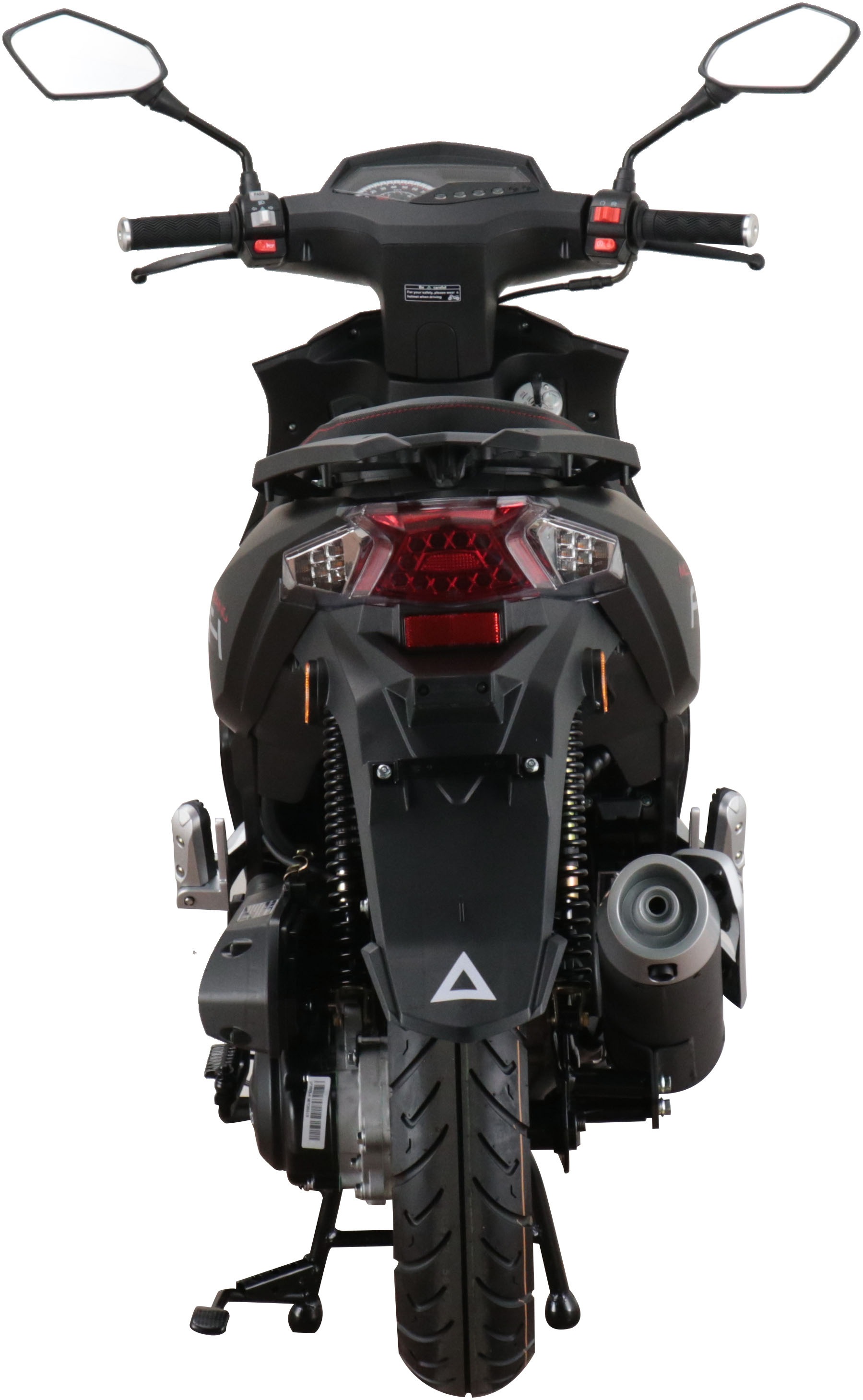 Alpha Motors Motorroller »Mustang FI«, 50 cm³, 25 km/h, Euro 5, 2,72 PS, mit USB-Anschluss und Lenkerschloss, sportliches Design