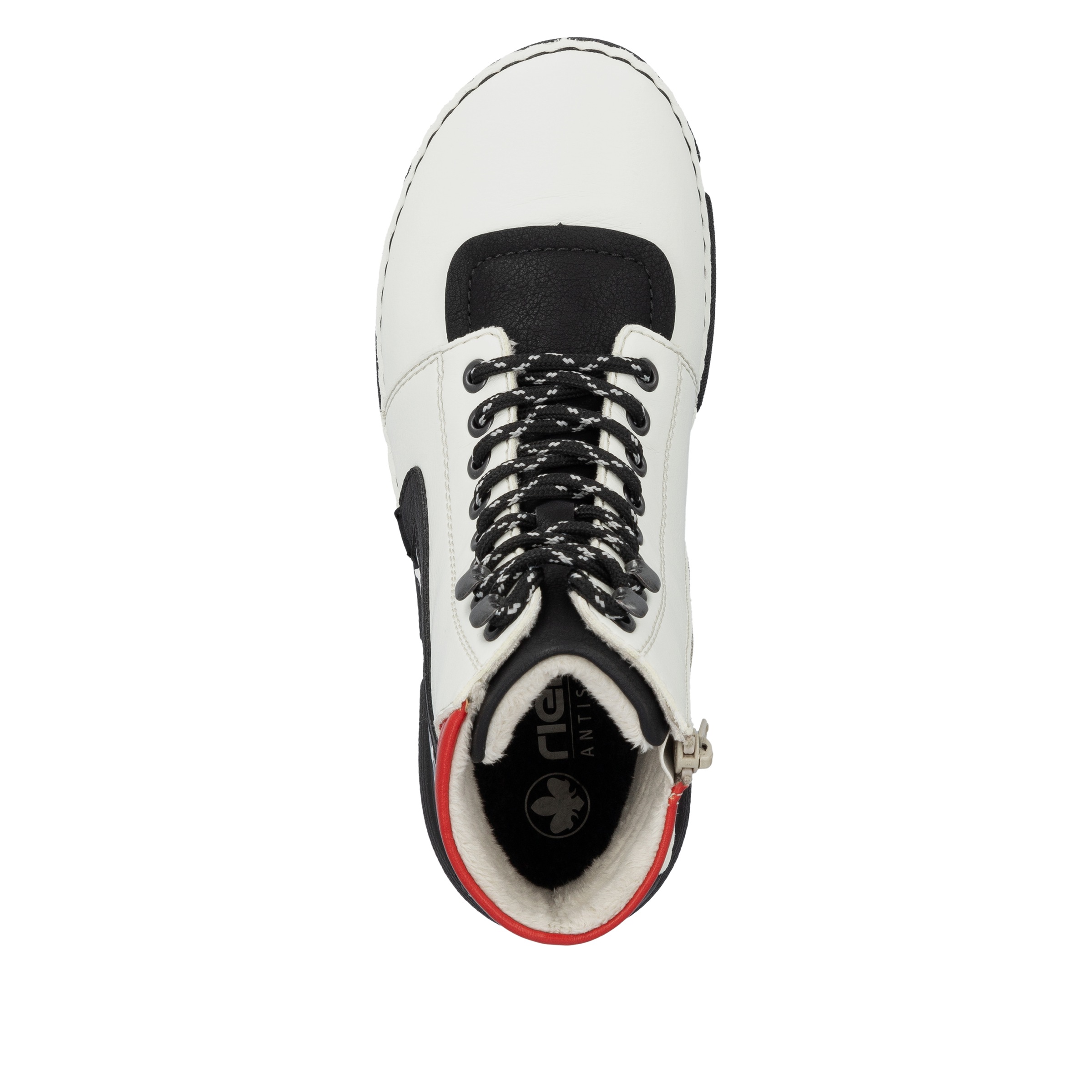 Rieker Sneakerboots, Schnürboots, Schnürstiefelette mit zusätzlichem Innenreißverschluss
