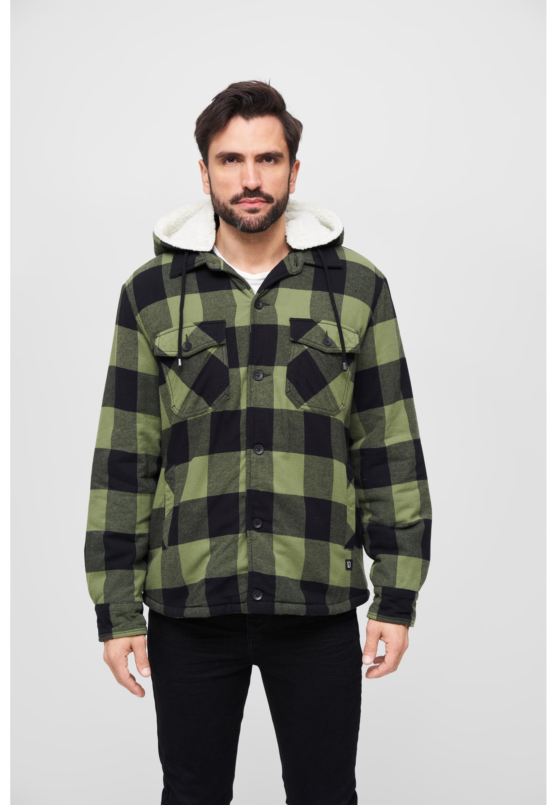 Brandit Anorak »Brandit Herren Lumberjacket Hooded«, (1 St.), mit Kapuze