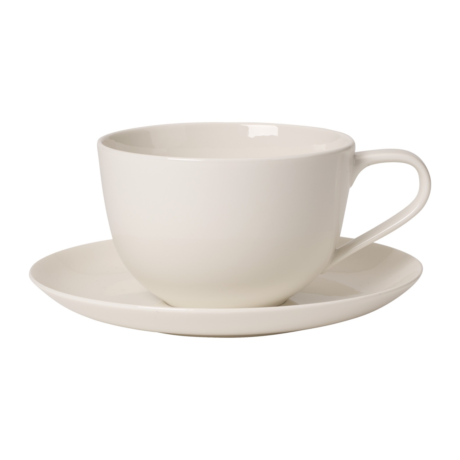 Villeroy & Boch Tasse "Frühstückstasse mit Untertasse For Me 300 ml weiß" günstig online kaufen