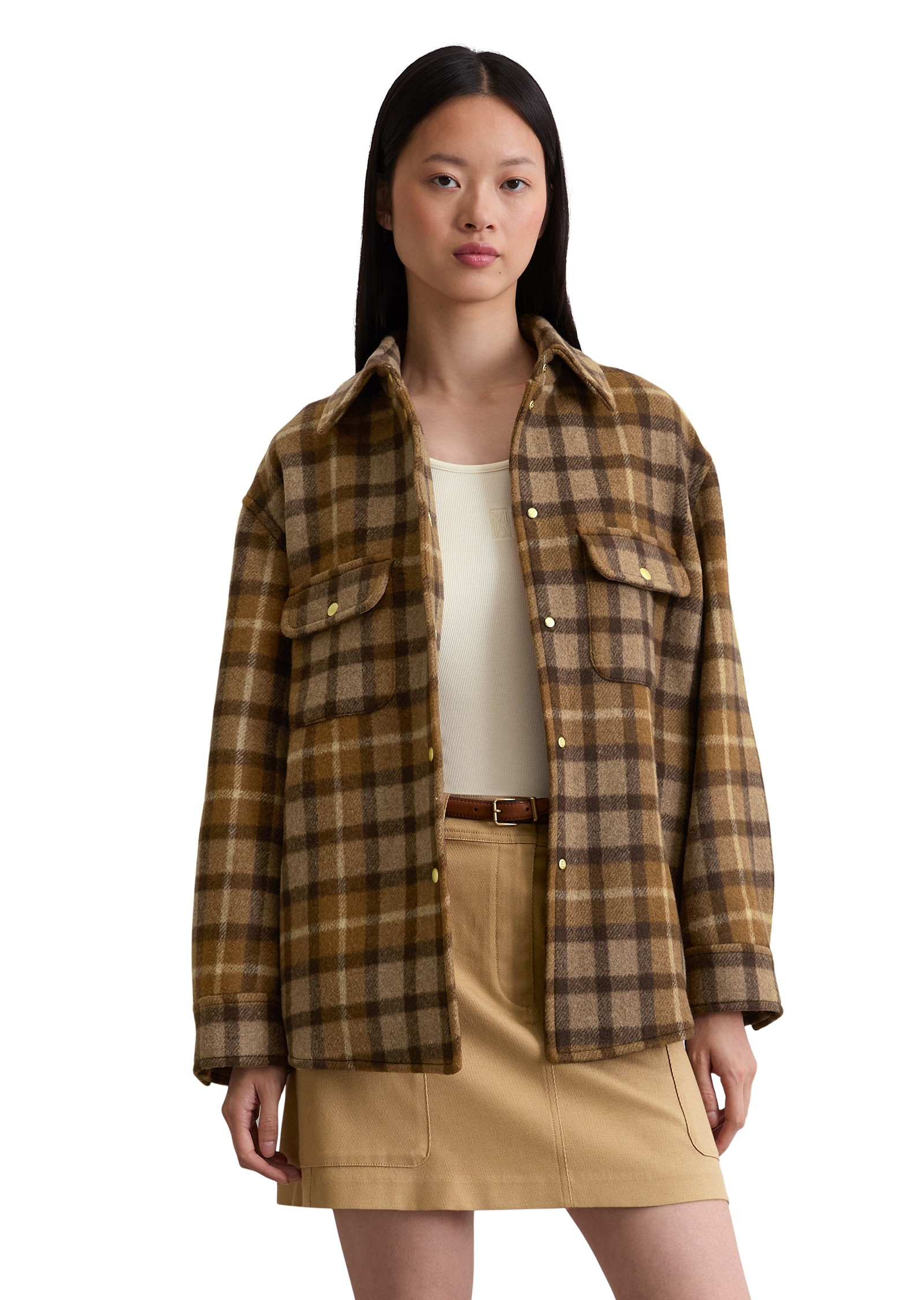 Marc OPolo Outdoorjacke "aus italienischem Wolle-Mix"