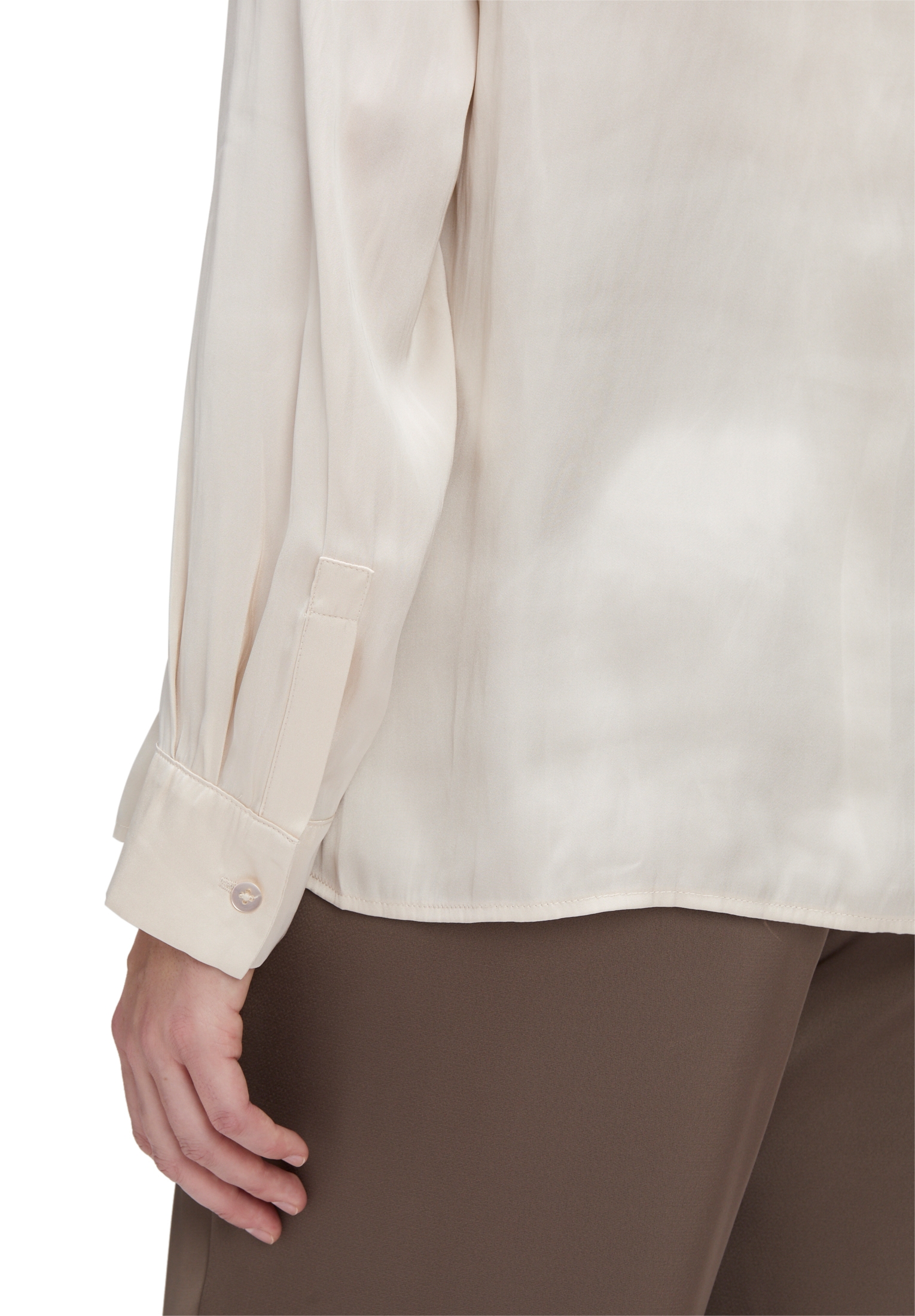 Betty Barclay Satinbluse »Betty Barclay Damen Satin-Bluse langarm«