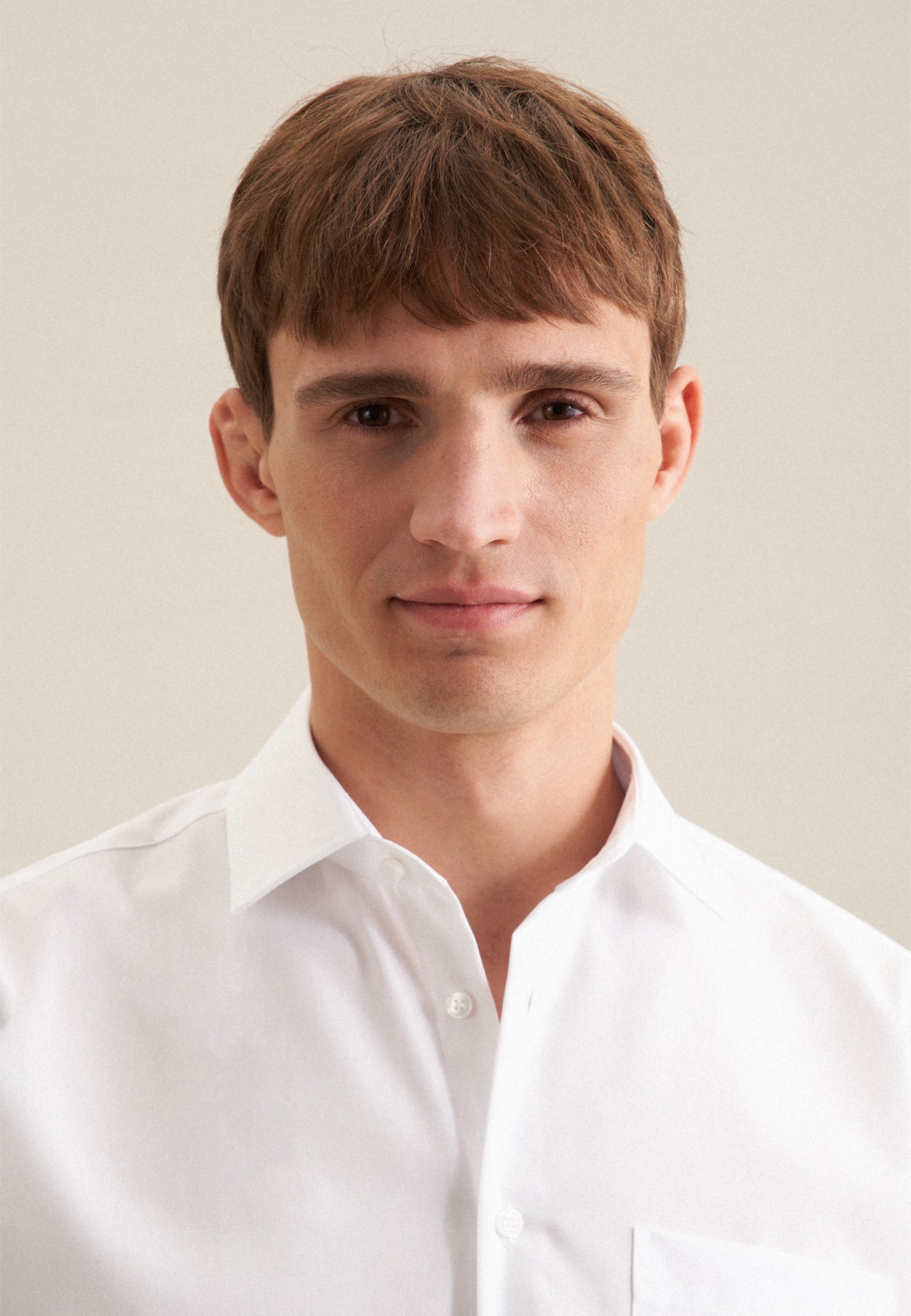 Thumbnail - seidensticker Businesshemd "Schwarze Rose" Regular 1/2 Kentkragen Uni